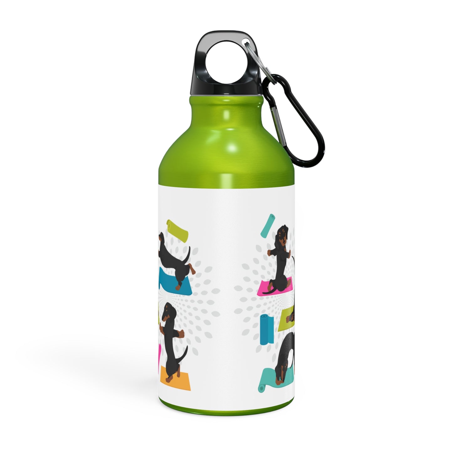 Yoga Dogs Sport Bottle - Daschund