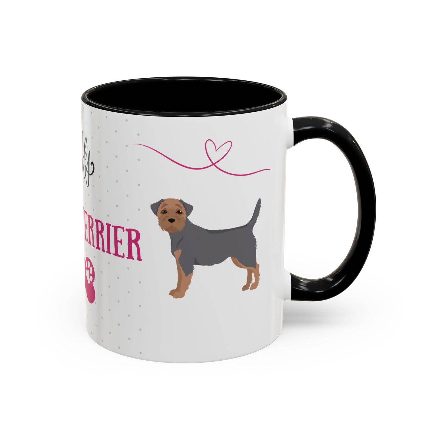 World's Best Border Terrier Mum Coffee Mug - Cute Dog Lover Gift