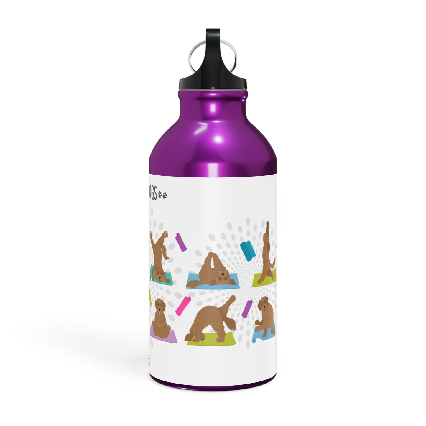 Yoga Dogs Sport Bottle - Labradoodle