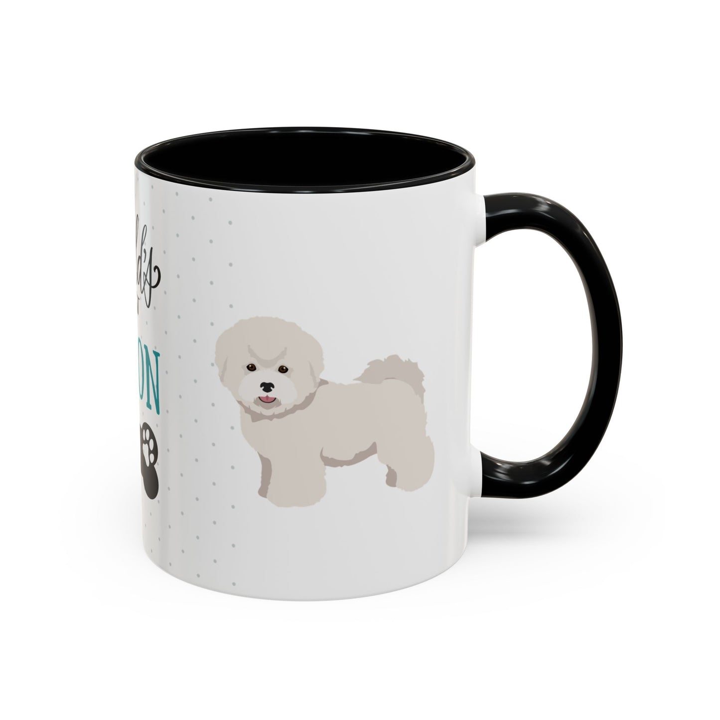 World's Best Bichon Dad Coffee Mug - Cute Dog Lover Gift