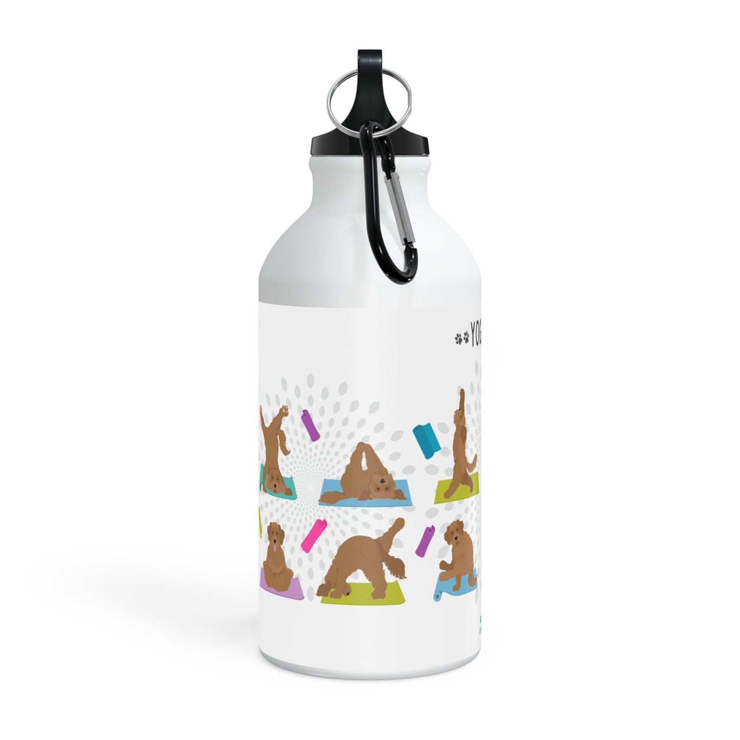 Yoga Dogs Sport Bottle - Labradoodle