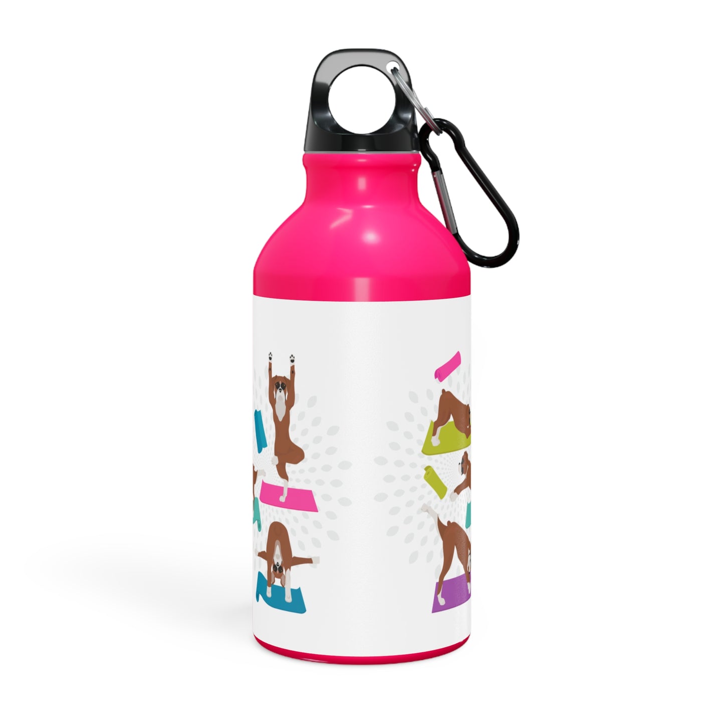Yoga Dogs Sport Bottle - Boxer Dog