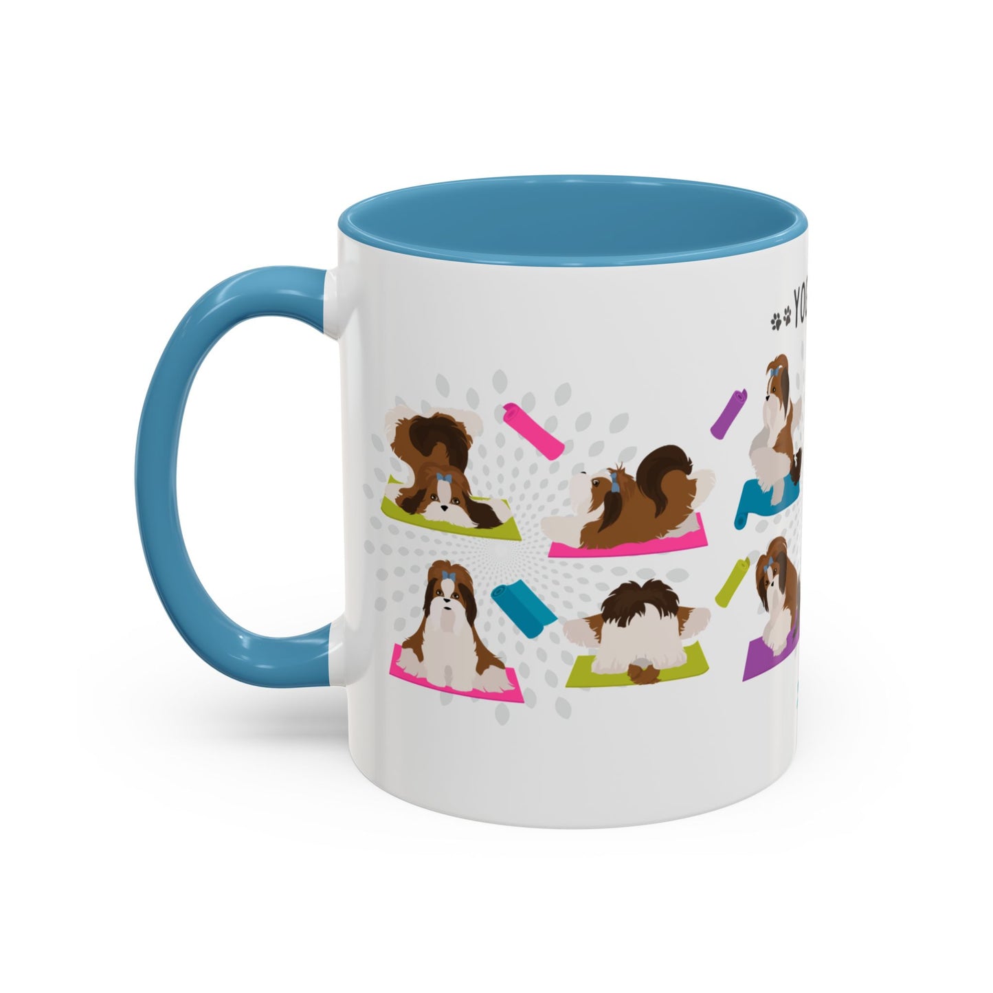 Yoga Dogs Coffee Mug - Meet the Shih-Tzu