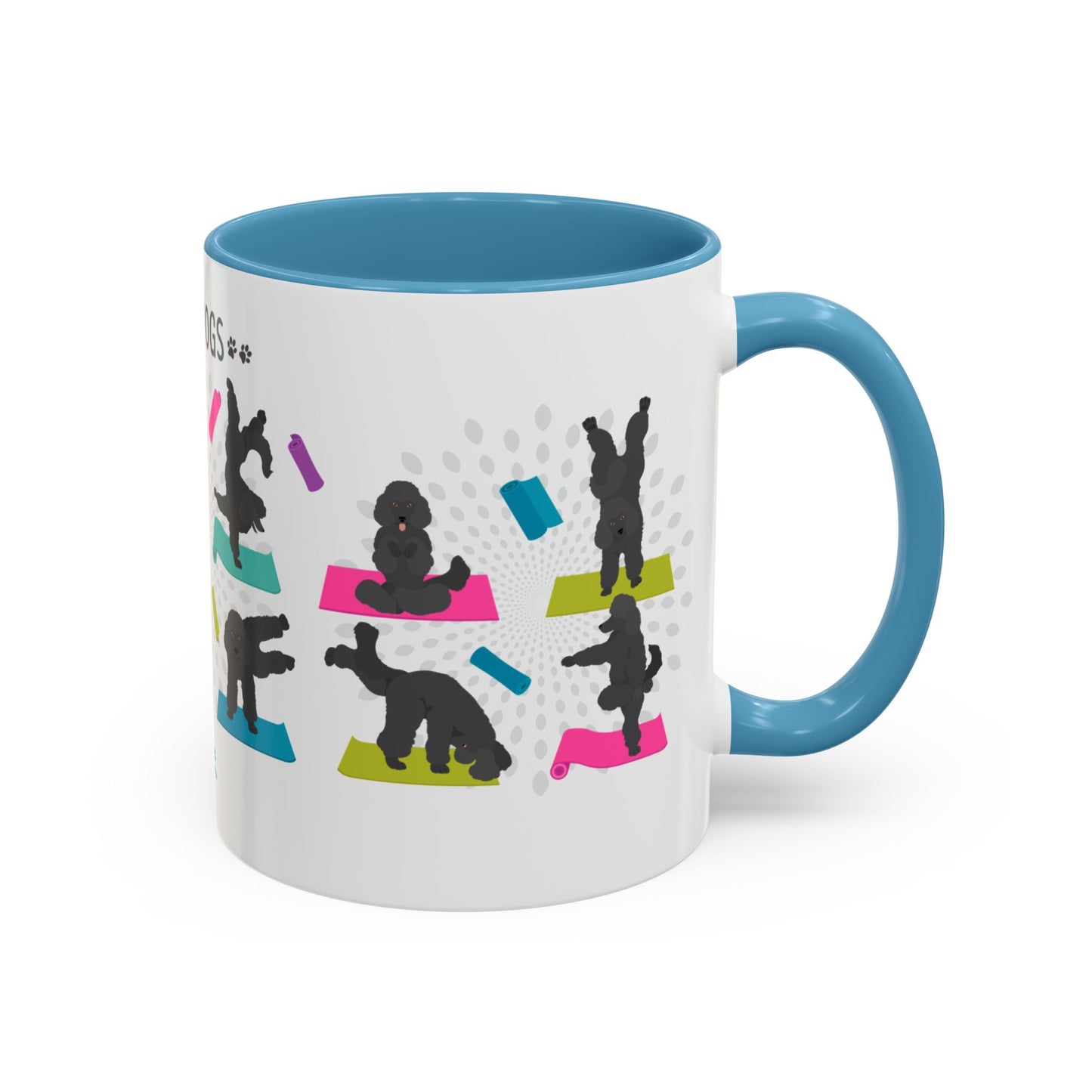 Yoga Dogs Coffee Mug - Meet the Poodle