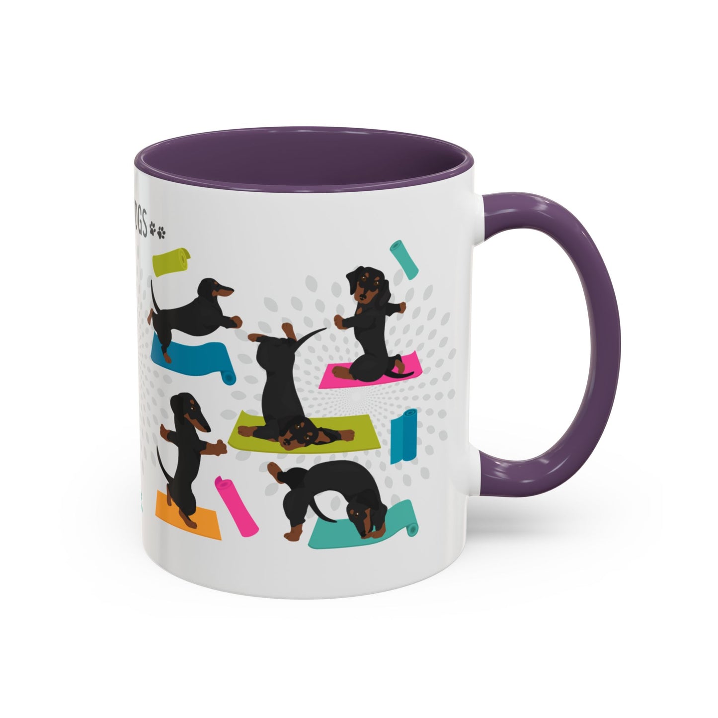 Yoga Dogs Coffee Mug - Meet the Daschund