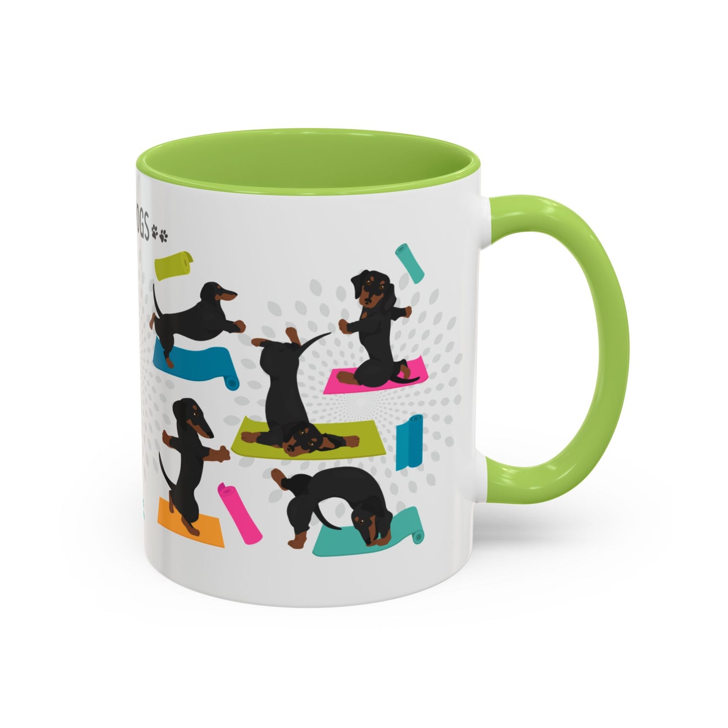 Yoga Dogs Coffee Mug - Meet the Daschund