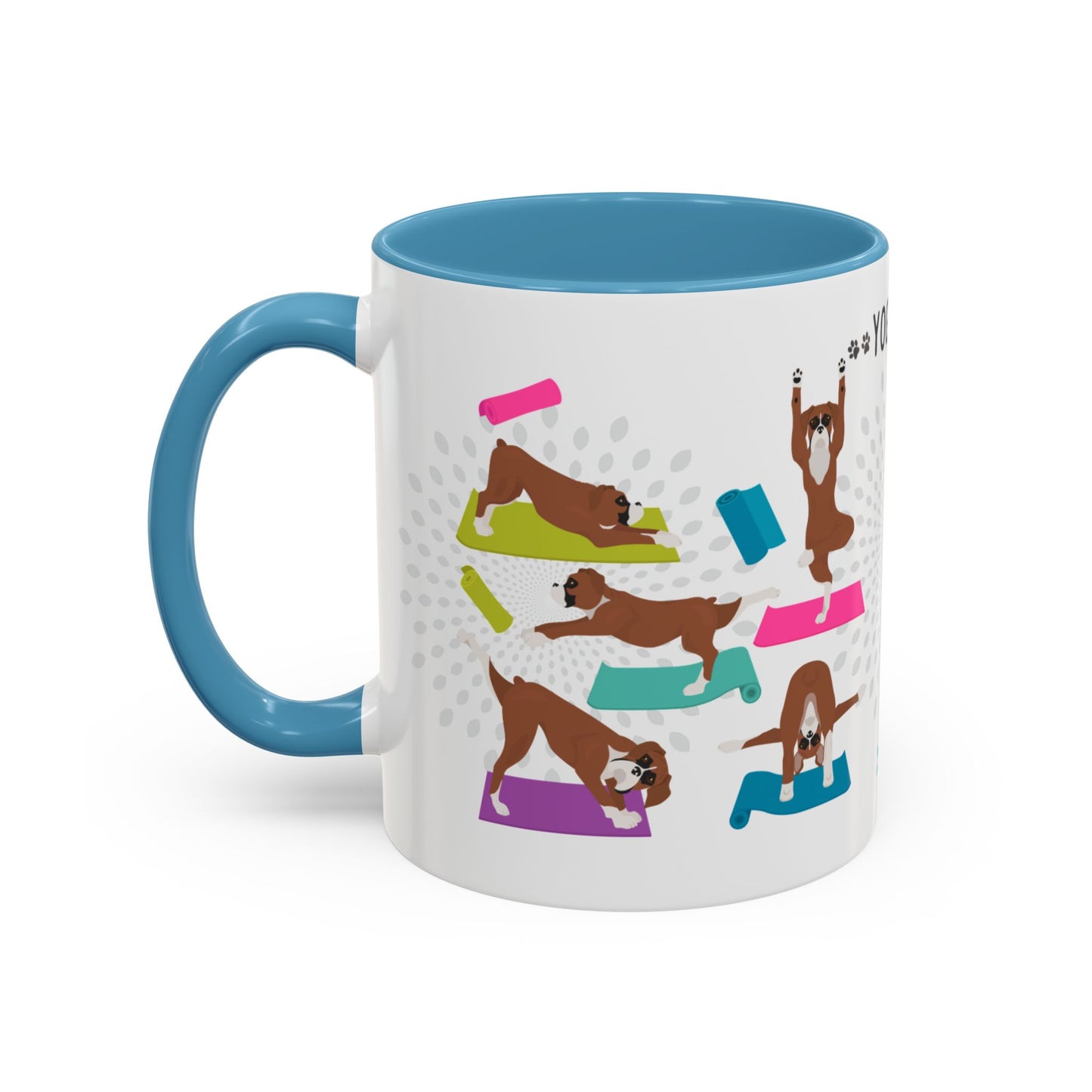 Yoga Dogs Coffee Mug - Meet the Boxer