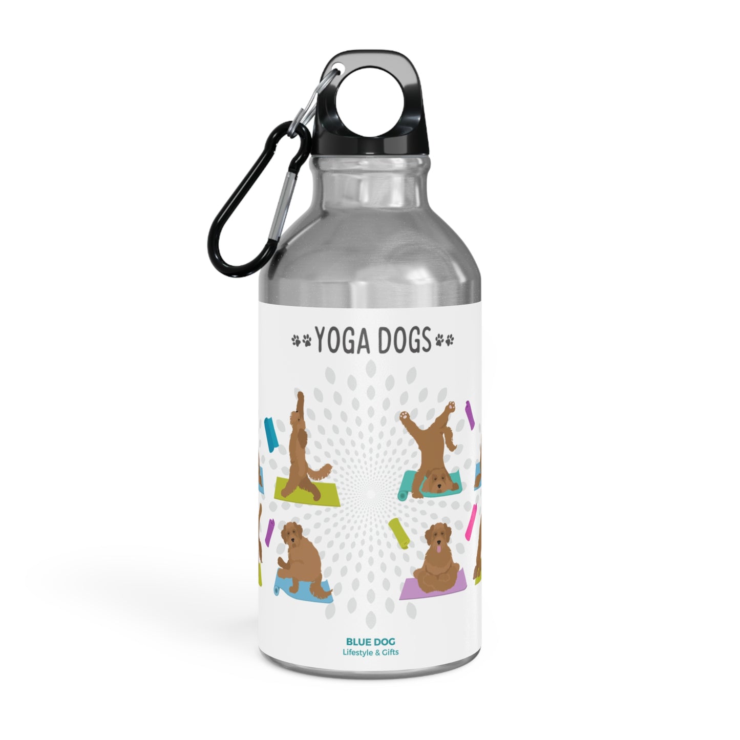 Yoga Dogs Sport Bottle - Labradoodle