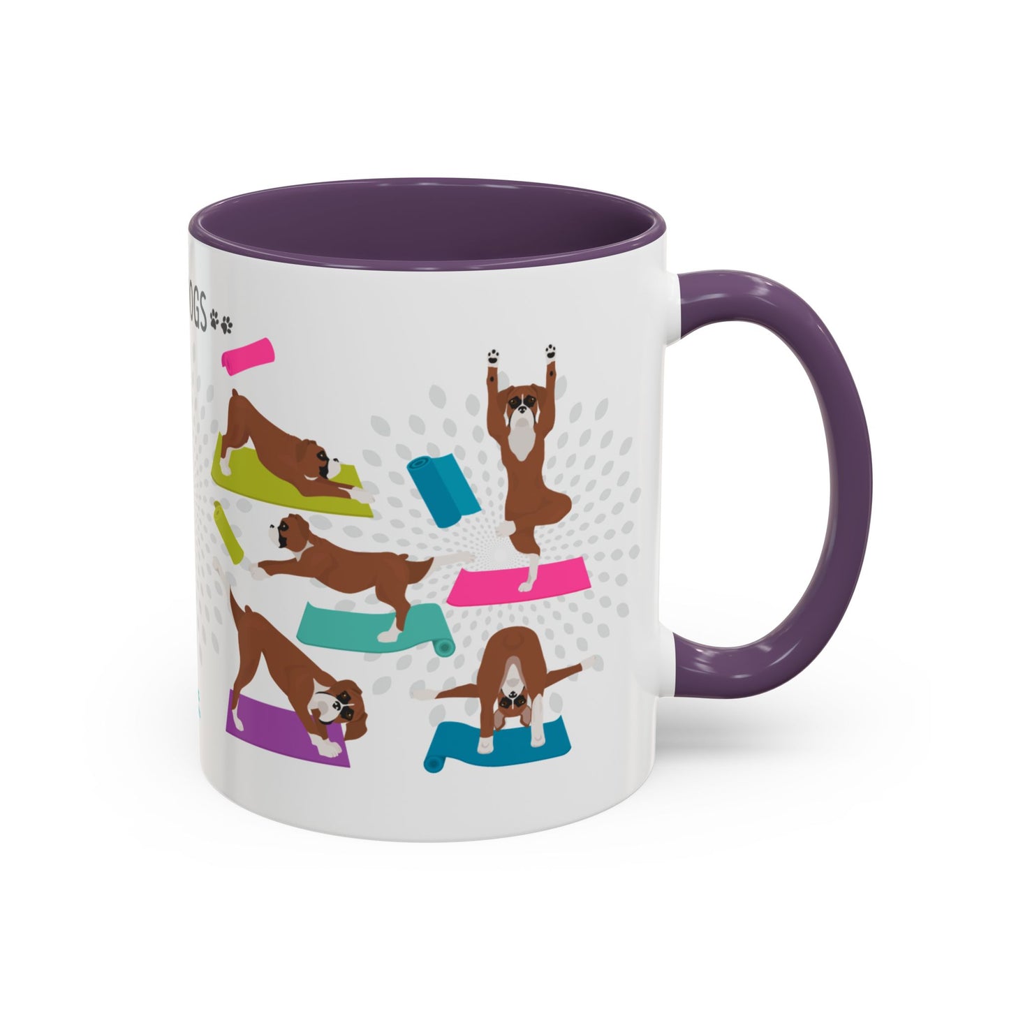 Yoga Dogs Coffee Mug - Meet the Boxer