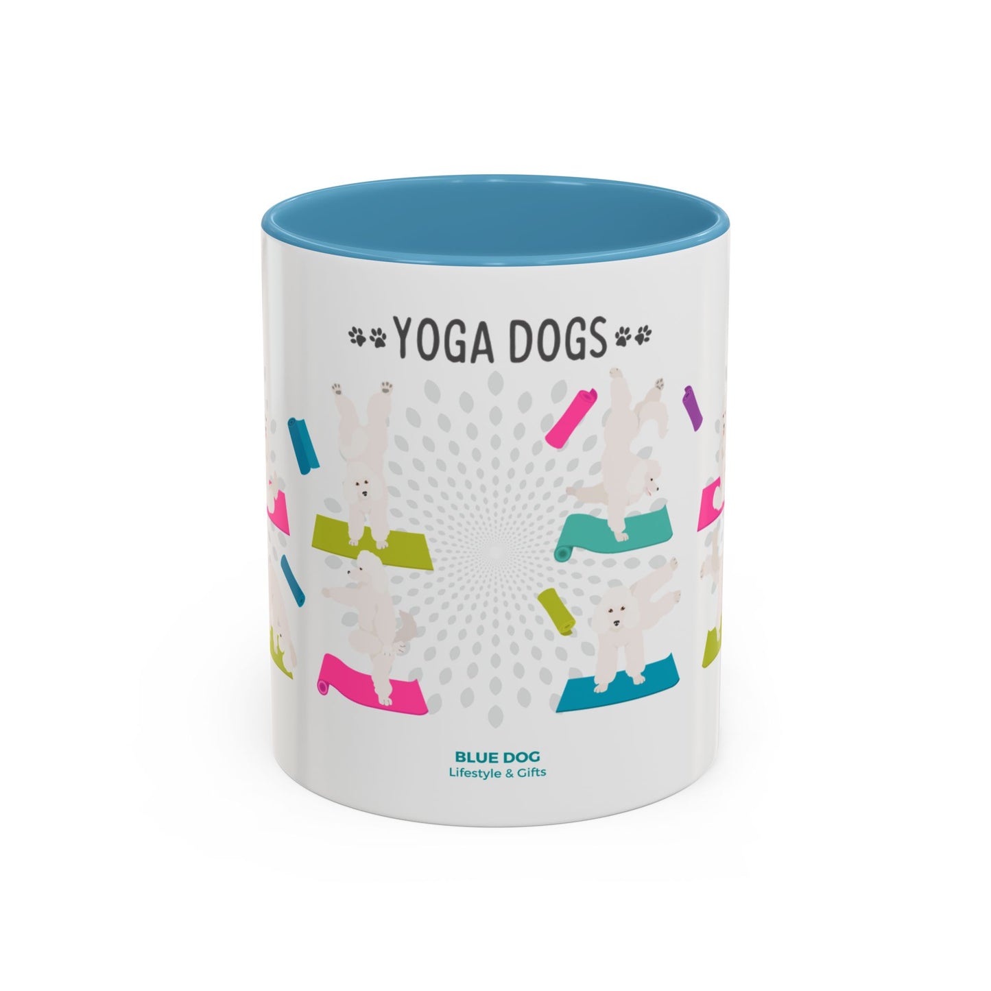 Yoga Dogs Coffee Mug - Meet the Poodle
