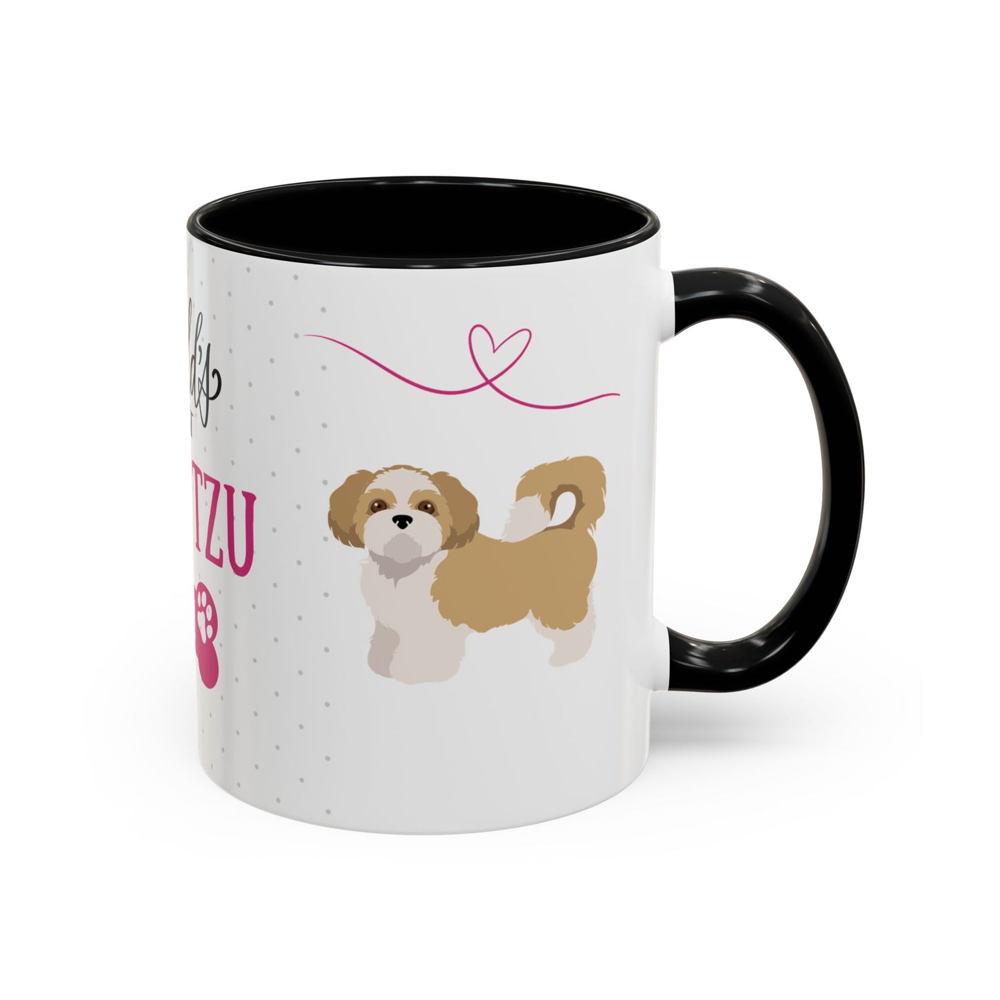 World's Best Shih Tzu Mum Coffee Mug - Cute Dog Lover Gift