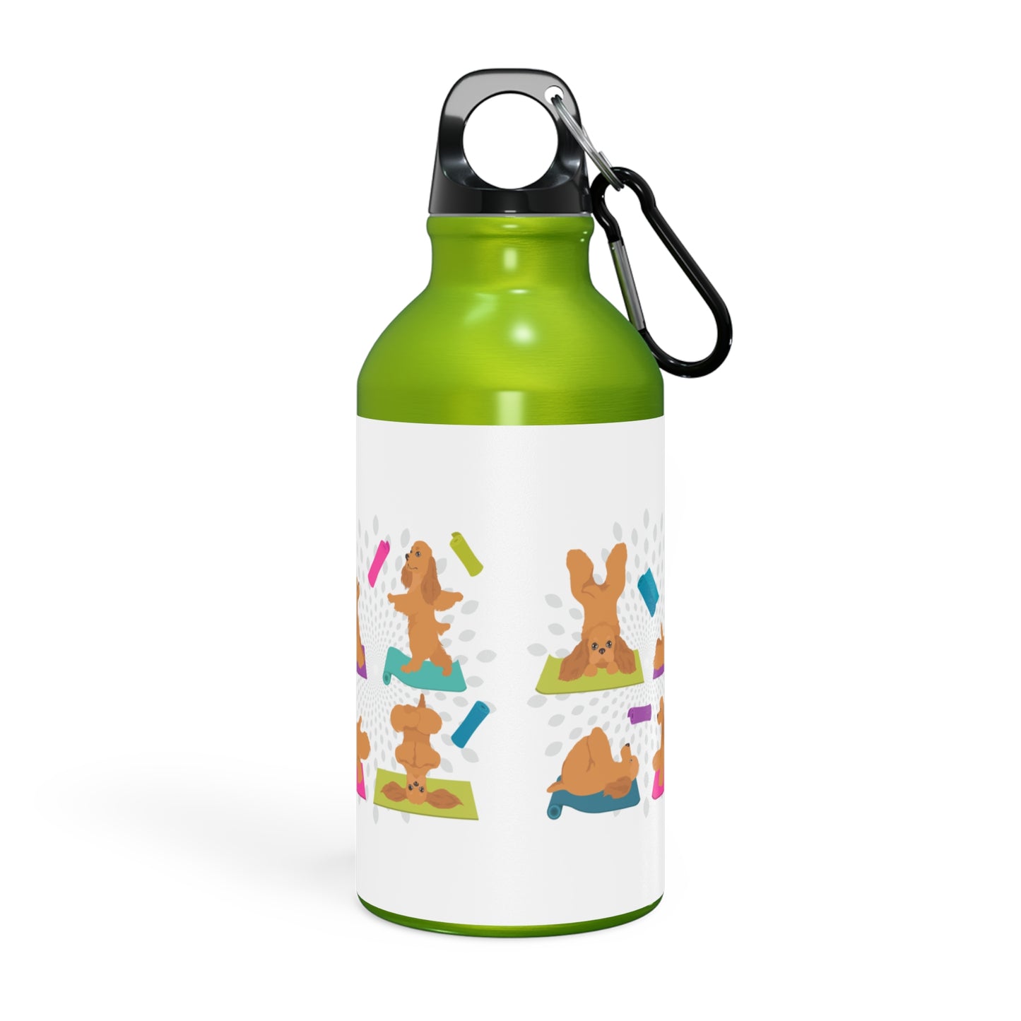 Yoga Dogs Sport Bottle - Cocker Spaniel
