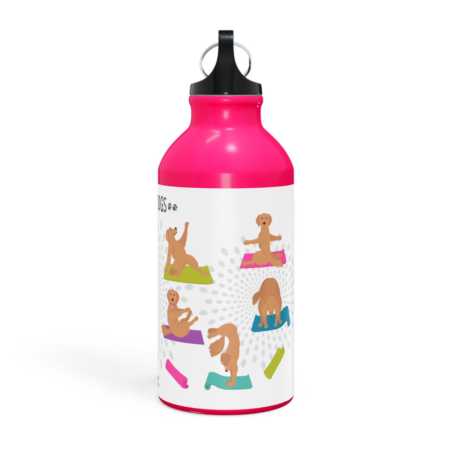 Yoga Dogs Sport Bottle - Golden Retriever