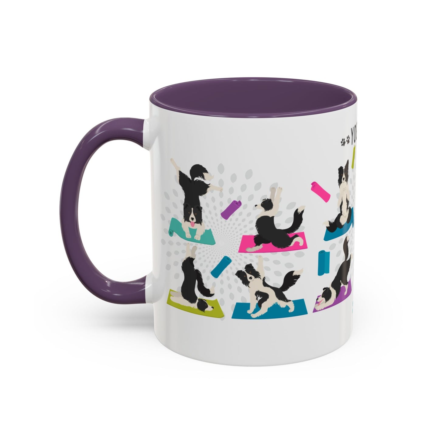 Yoga Dogs Coffee Mug - Meet the Border Collie