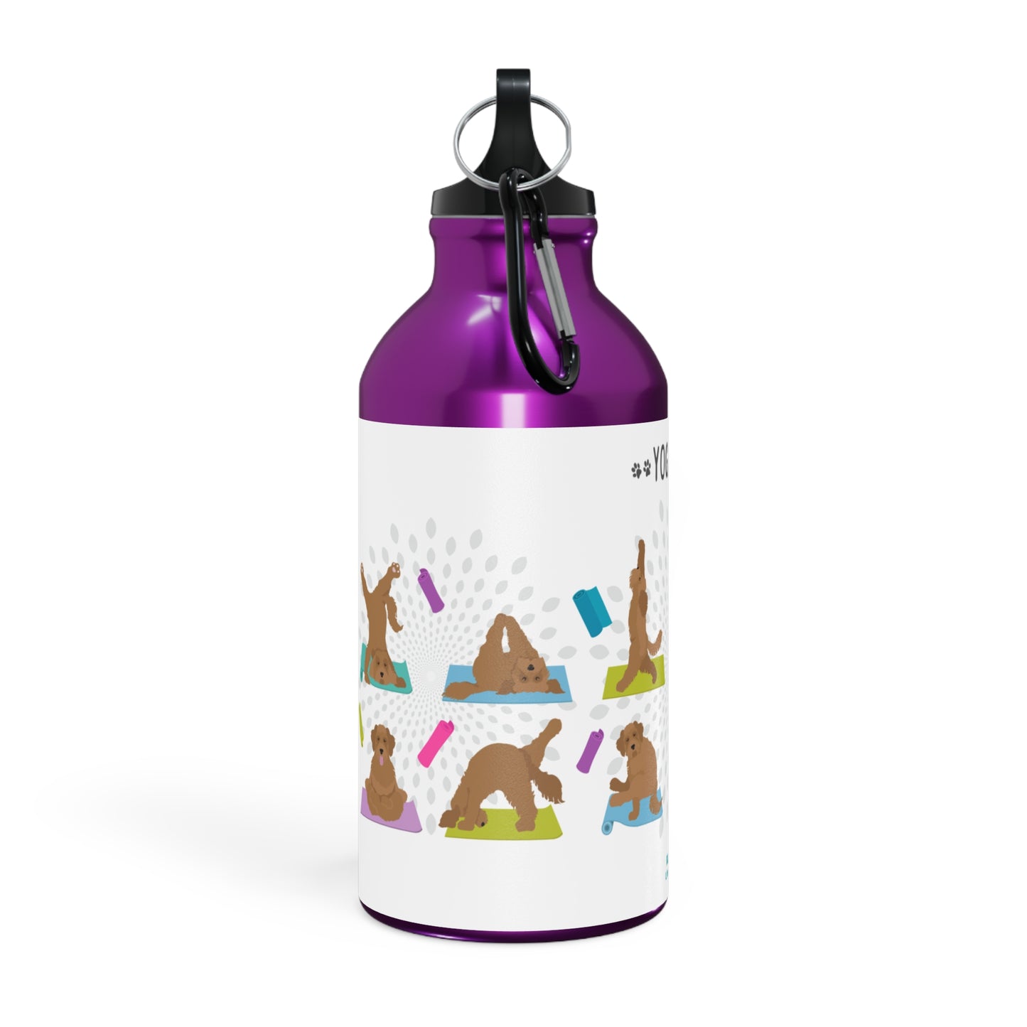 Yoga Dogs Sport Bottle - Labradoodle