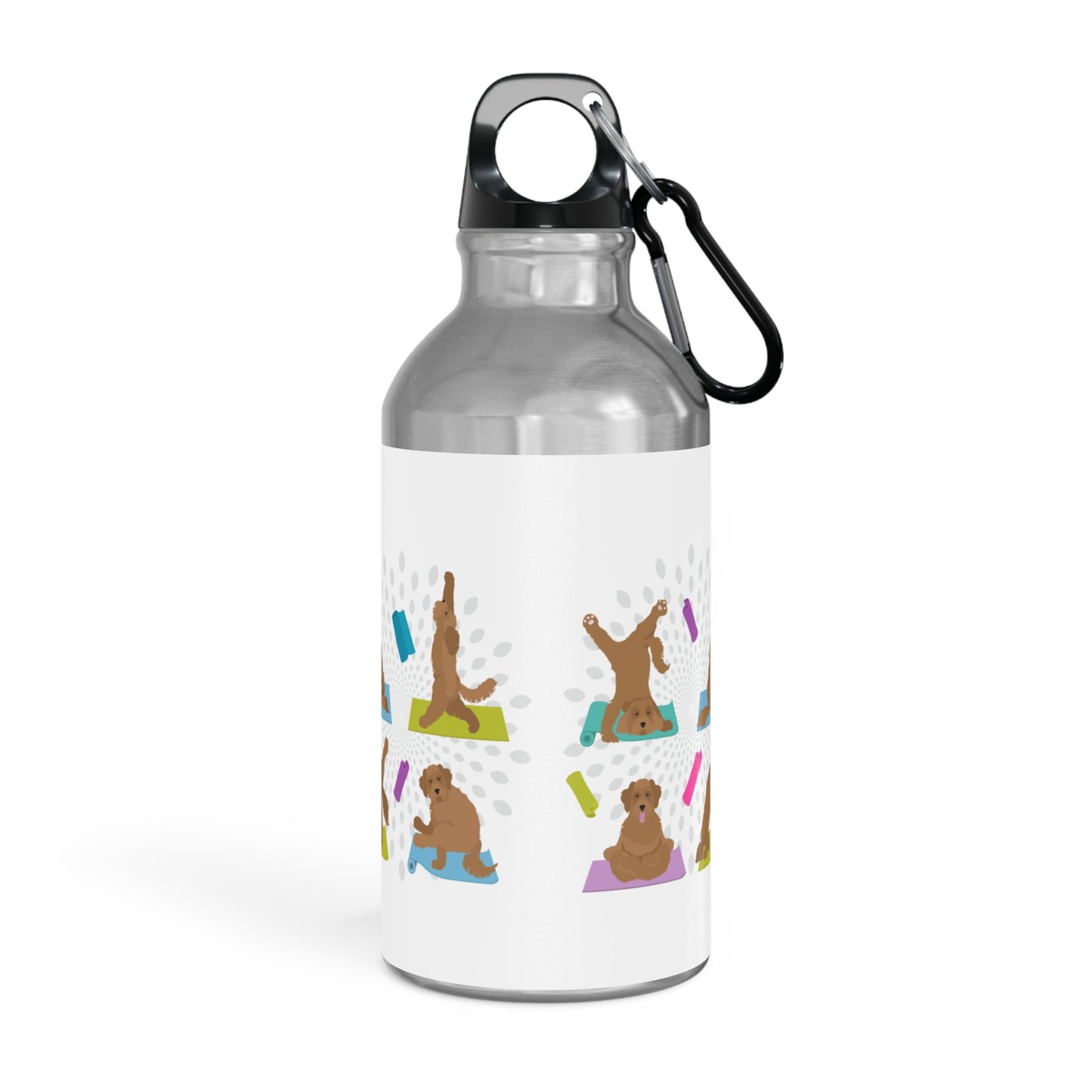 Yoga Dogs Sport Bottle - Labradoodle