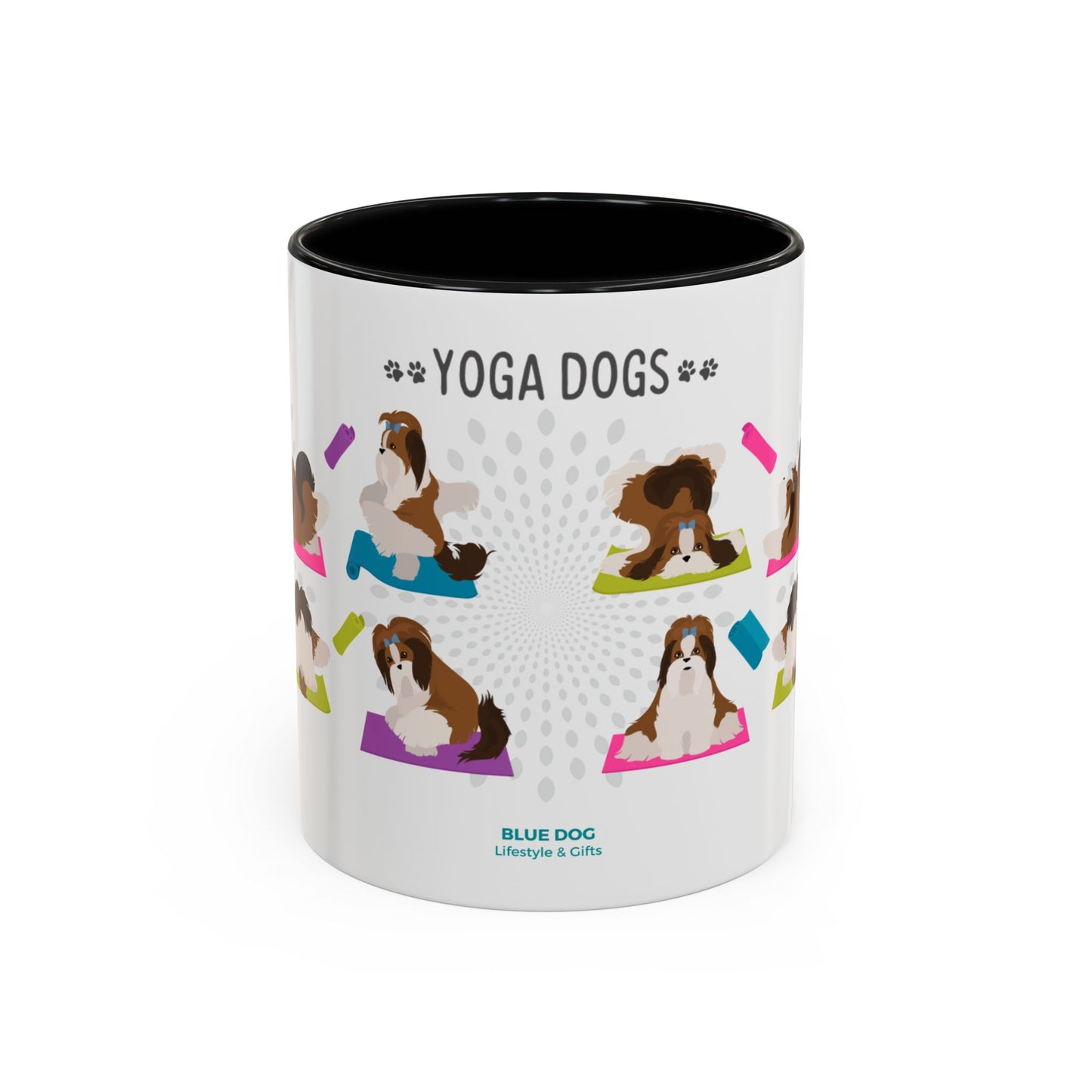 Yoga Dogs Coffee Mug - Meet the Shih-Tzu