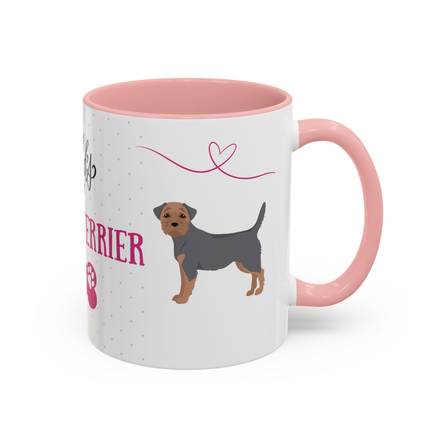 World's Best Border Terrier Mum Coffee Mug - Cute Dog Lover Gift