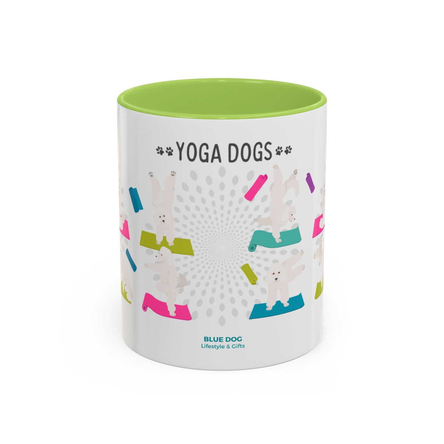 Yoga Dogs Coffee Mug - Meet the Poodle