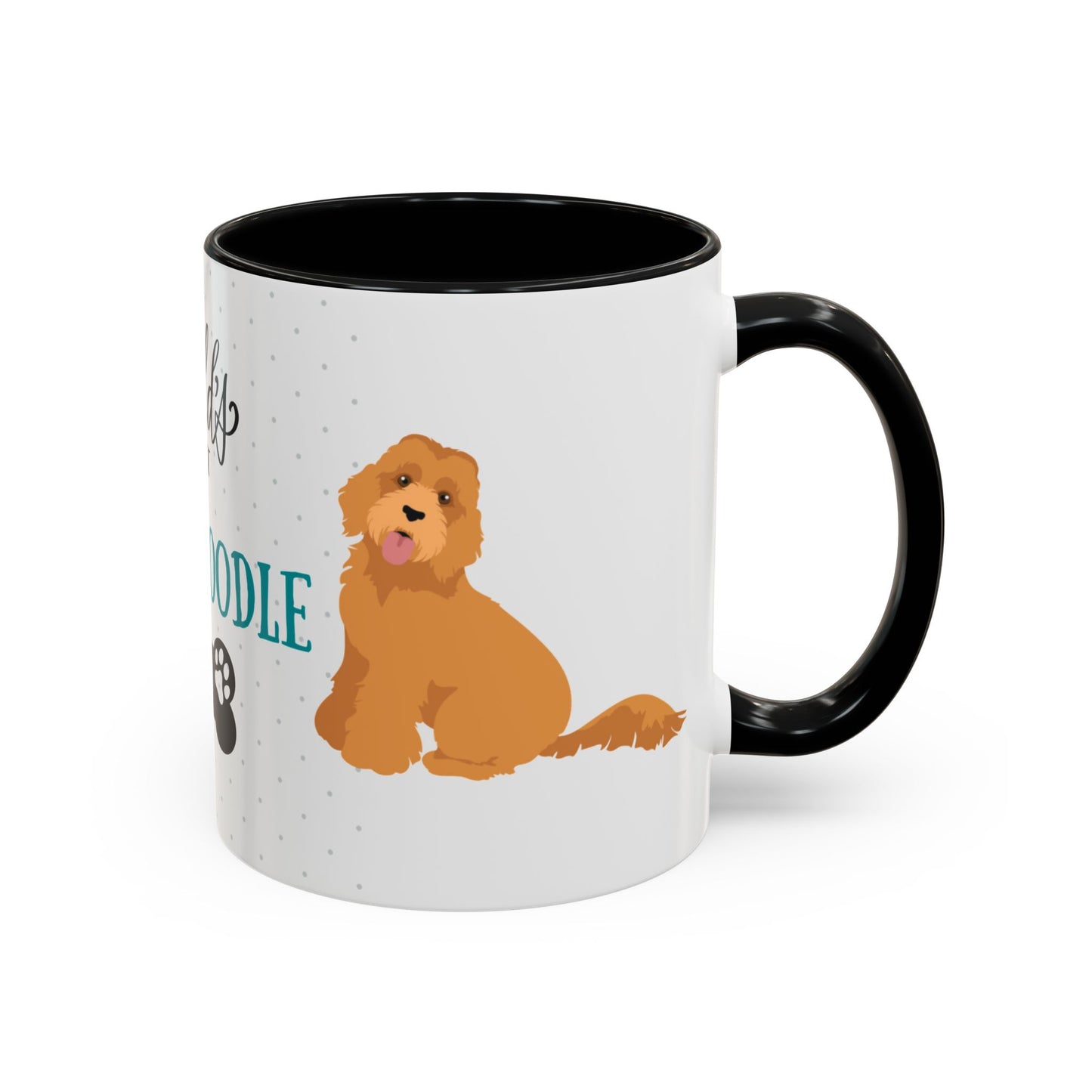 World's Best Labradoodle Dad Coffee Mug - Cute Dog Lover Gift