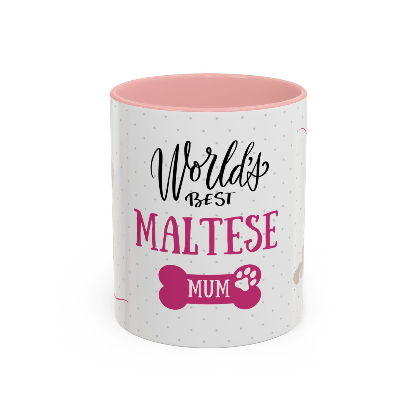World's Best Maltese Mum Coffee Mug - Cute Dog Lover Gift
