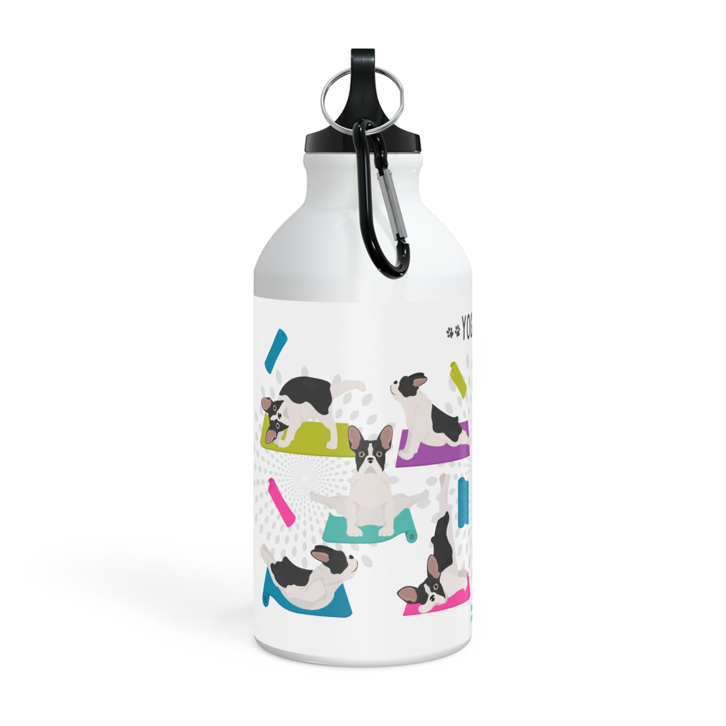 Yoga Dogs Sport Bottle - French Bulldog