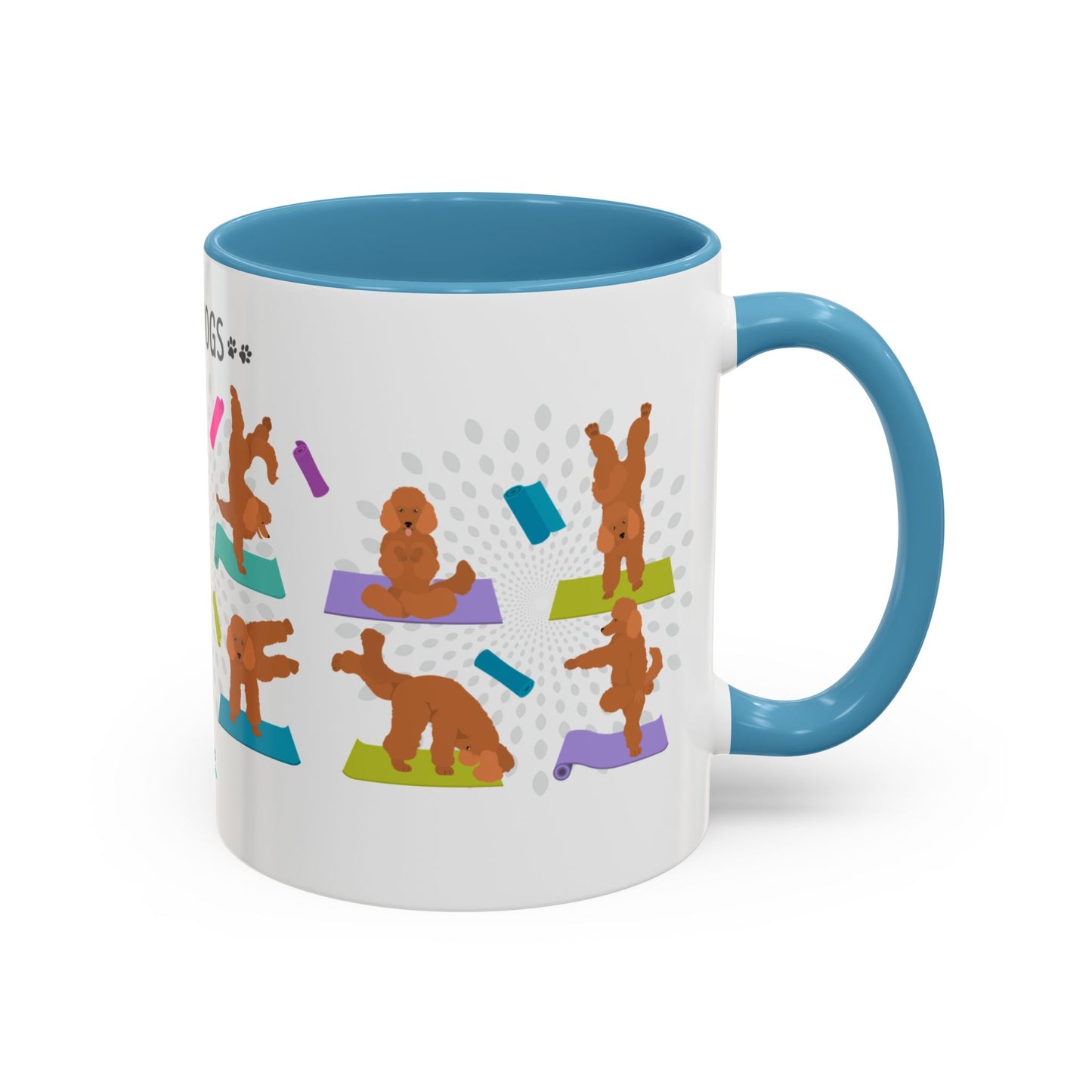 Yoga Dogs Coffee Mug - Meet the Poodle