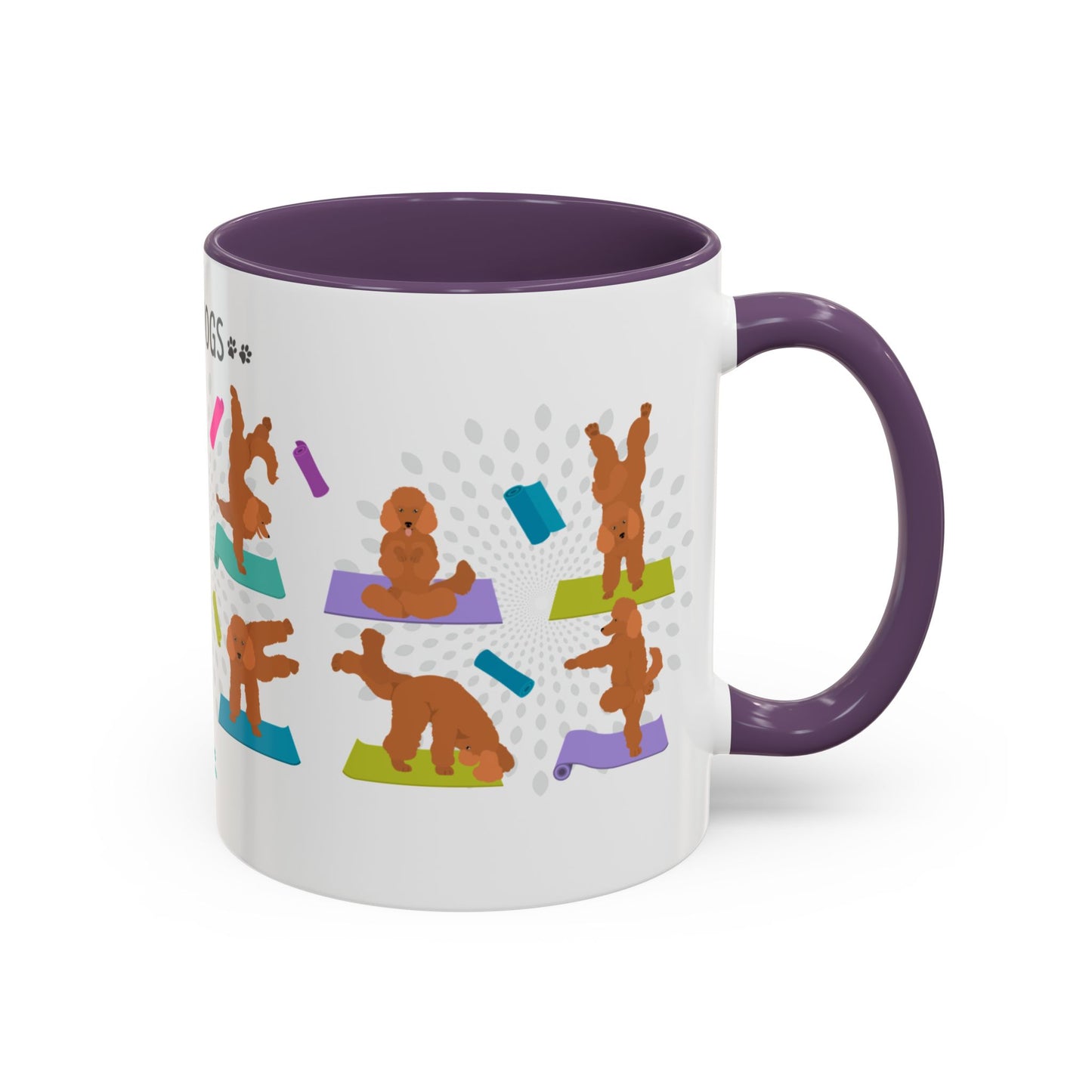 Yoga Dogs Coffee Mug - Meet the Poodle