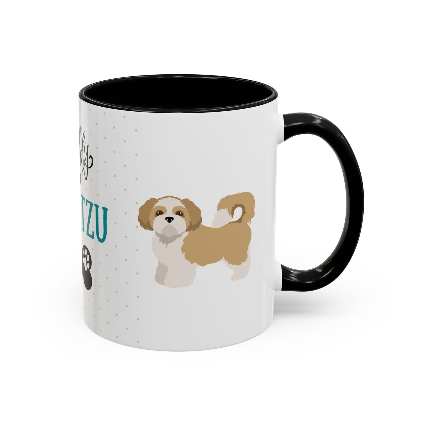 World's Best Shih Tzu Dad Coffee Mug - Cute Dog Lover Gift