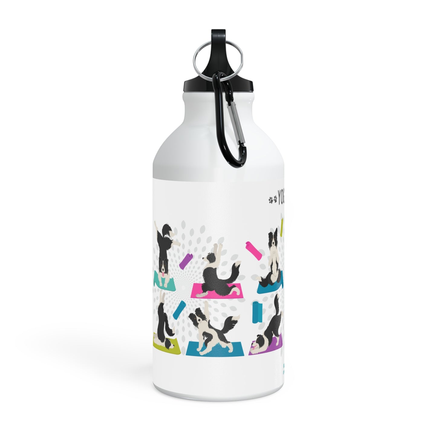 Yoga Dogs Sport Bottle - Border Collie
