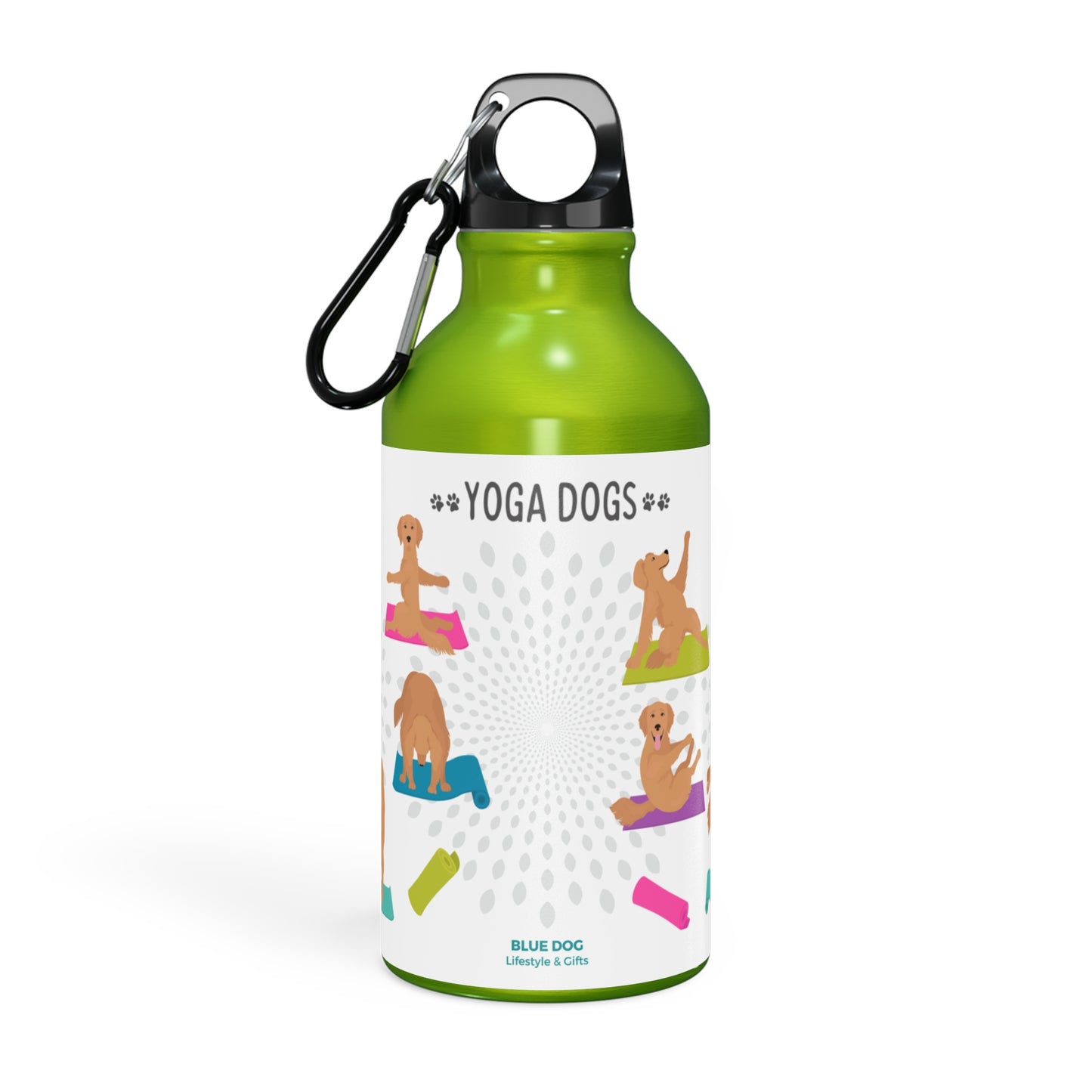 Yoga Dogs Sport Bottle - Golden Retriever