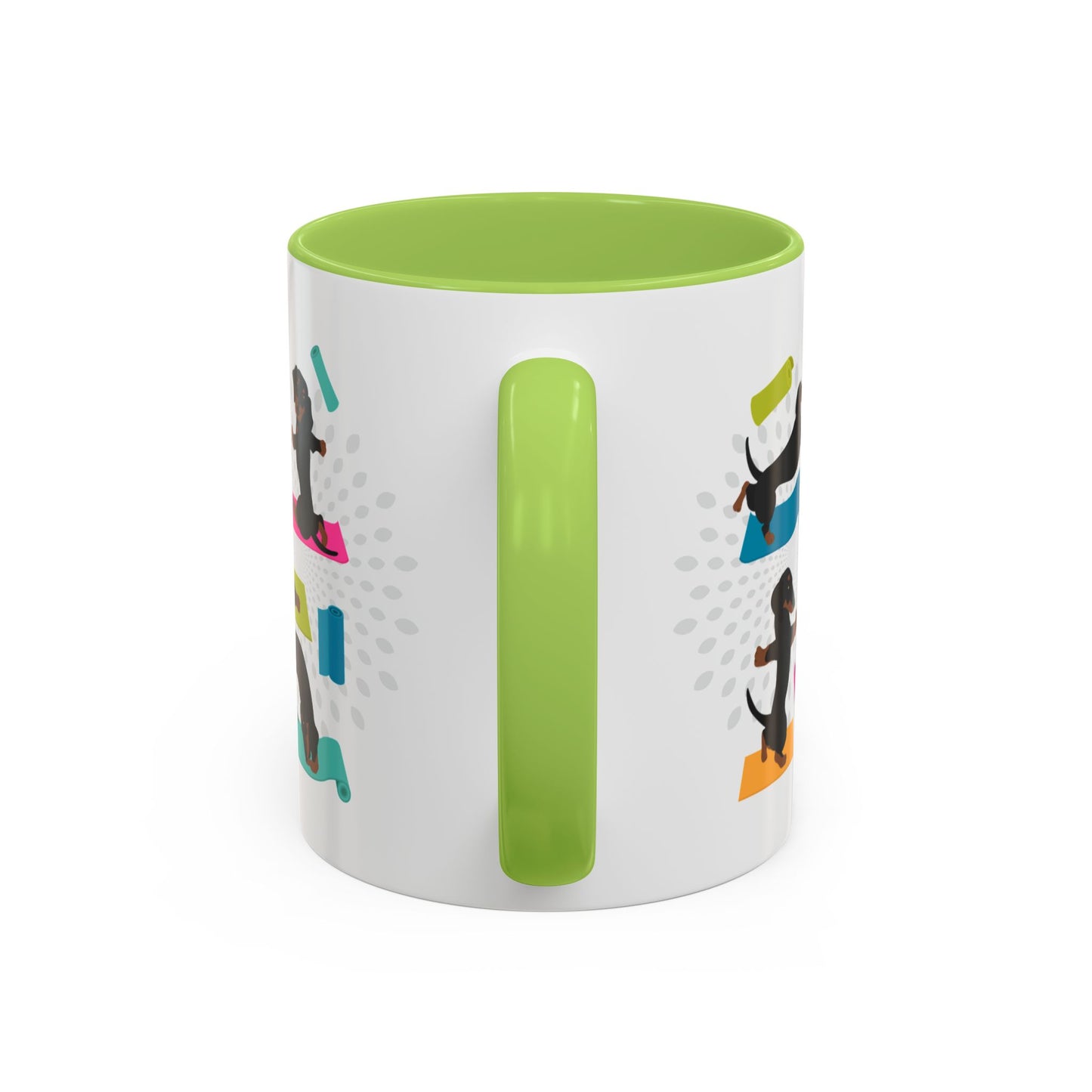Yoga Dogs Coffee Mug - Meet the Daschund