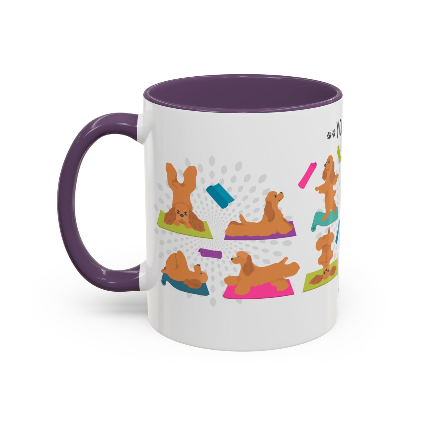 Yoga Dogs Coffee Mug - Meet the Cocker Spaniel