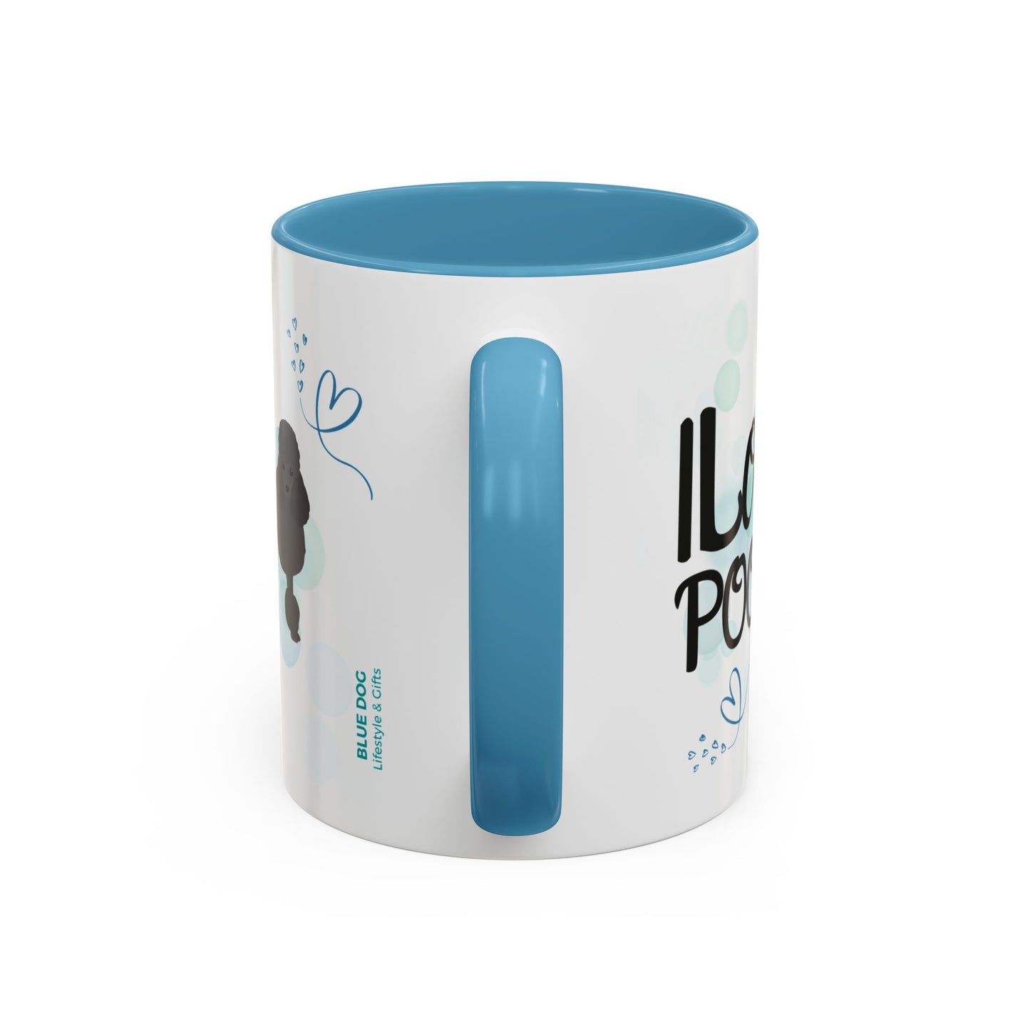 “I Love My Dog” Mug - Poodle