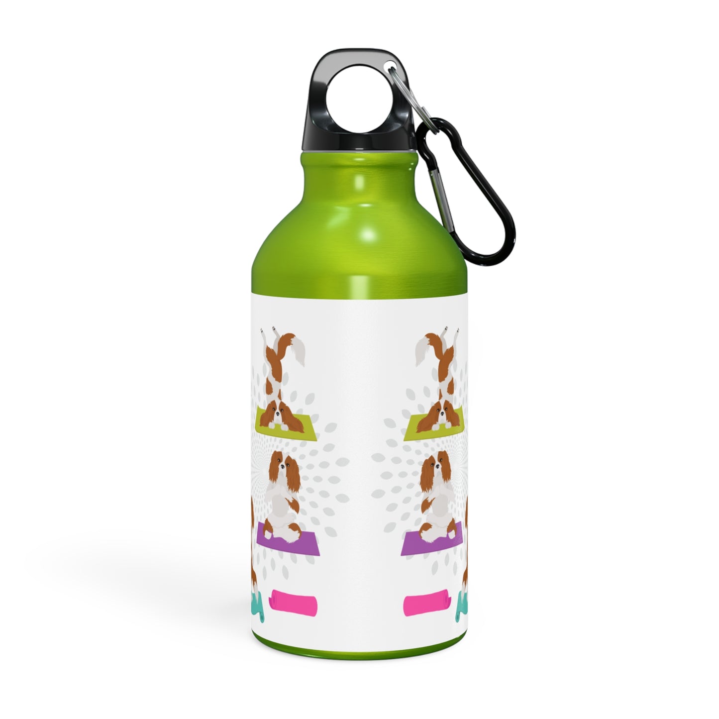 Yoga Dogs Sport Bottle - Cavalier King Charles
