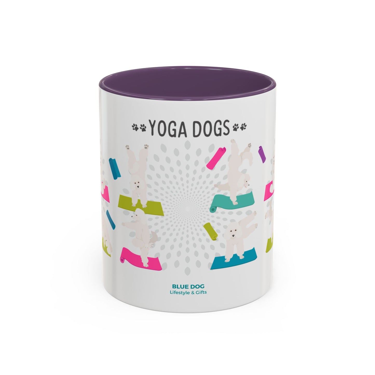 Yoga Dogs Coffee Mug - Meet the Poodle