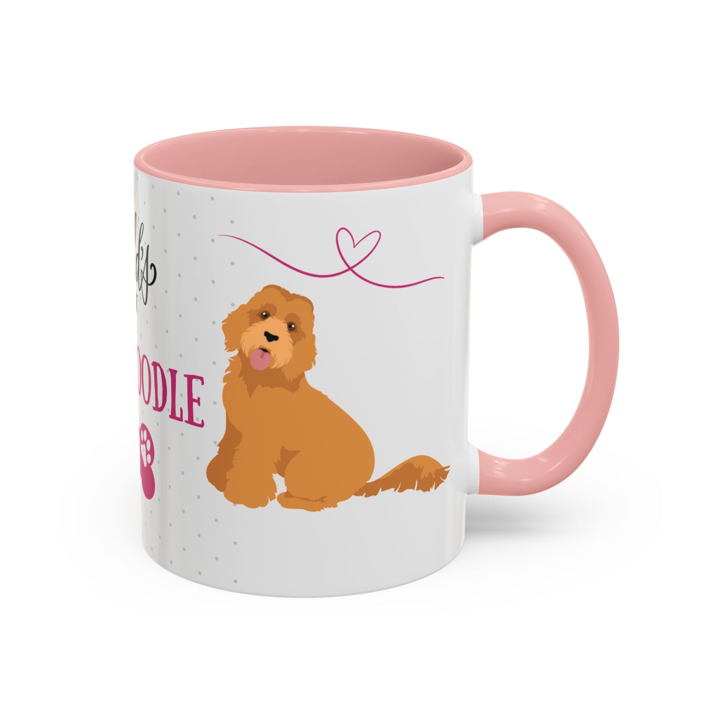 World's Best Labradoodle Mum Coffee Mug - Cute Dog Lover Gift