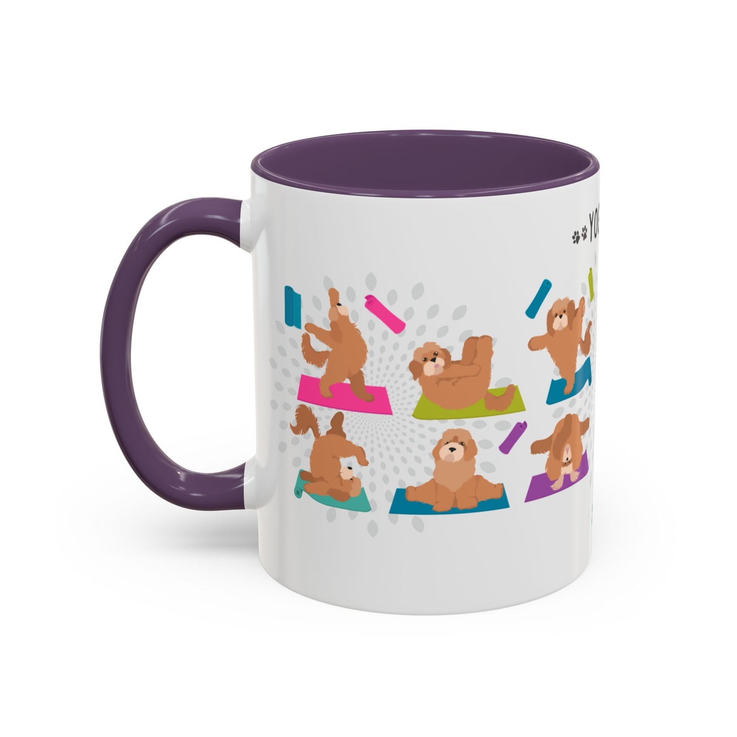 Yoga Dogs Coffee Mug - Meet the Cockapoo