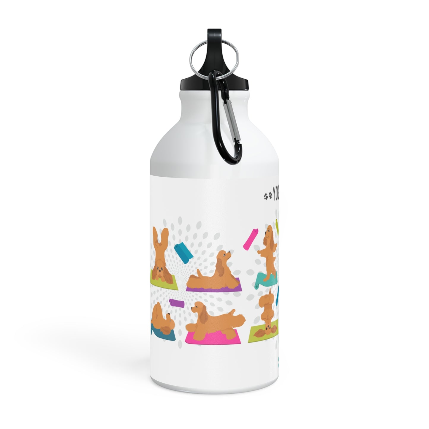 Yoga Dogs Sport Bottle - Cocker Spaniel