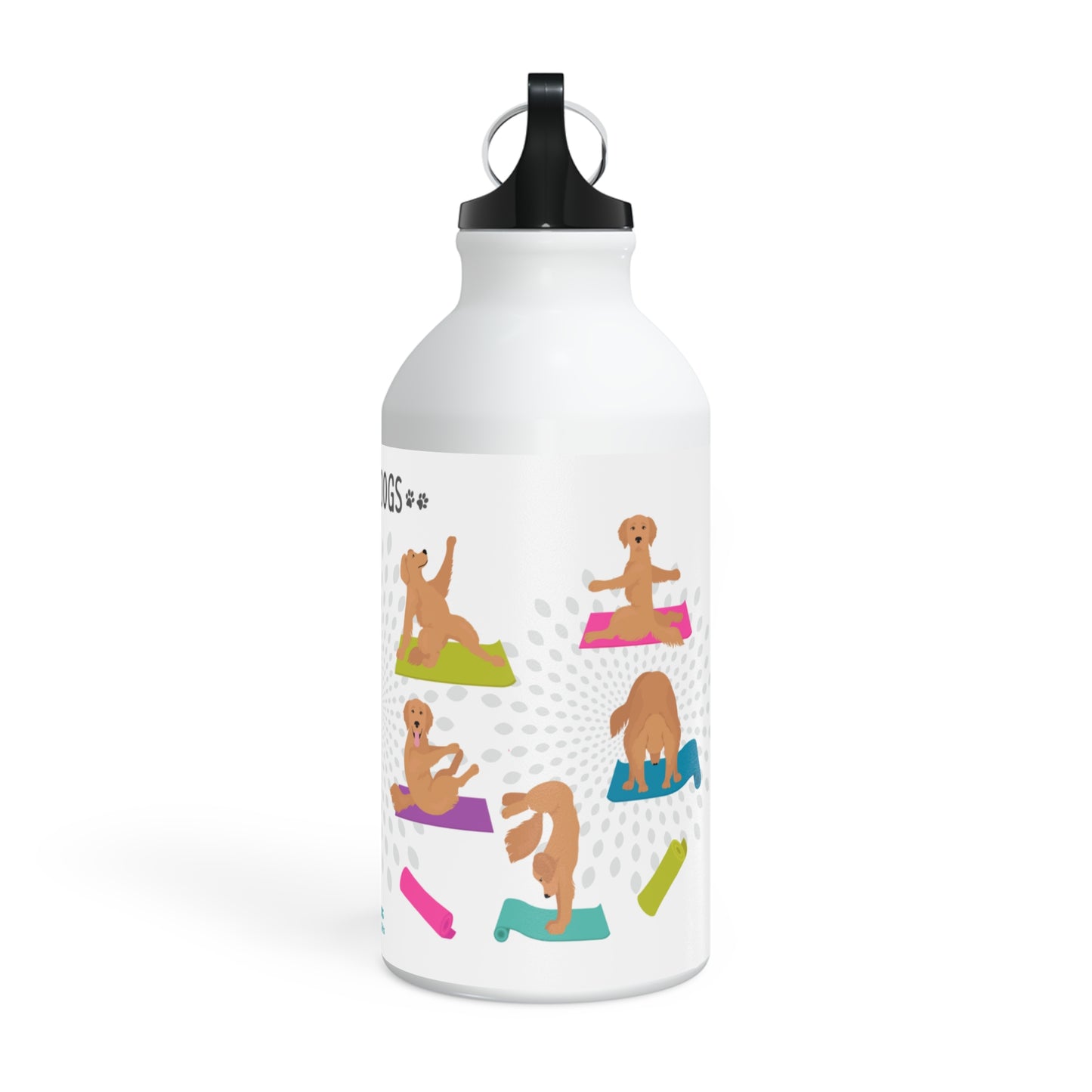 Yoga Dogs Sport Bottle - Golden Retriever