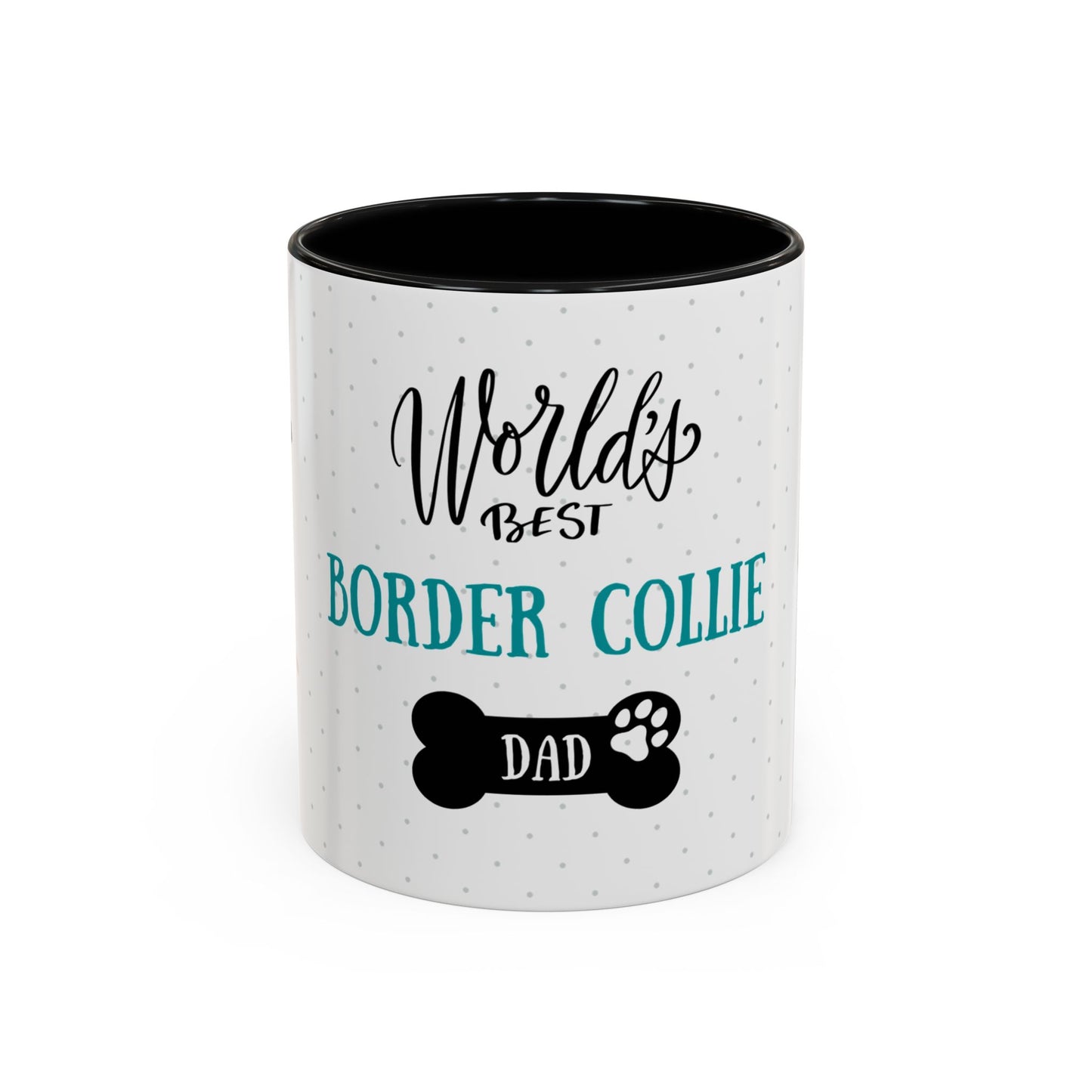 World's Best Border Collie Dad Coffee Mug - Cute Dog Lover Gift