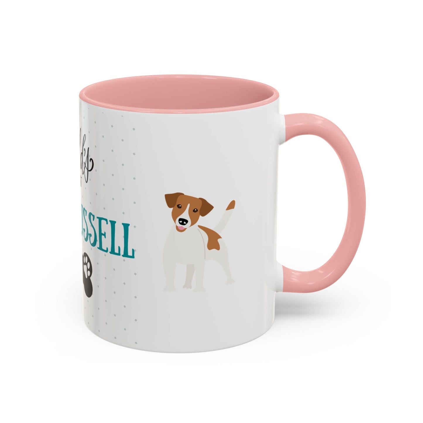 World's Best Jack Russell Dad Coffee Mug - Cute Dog Lover Gift