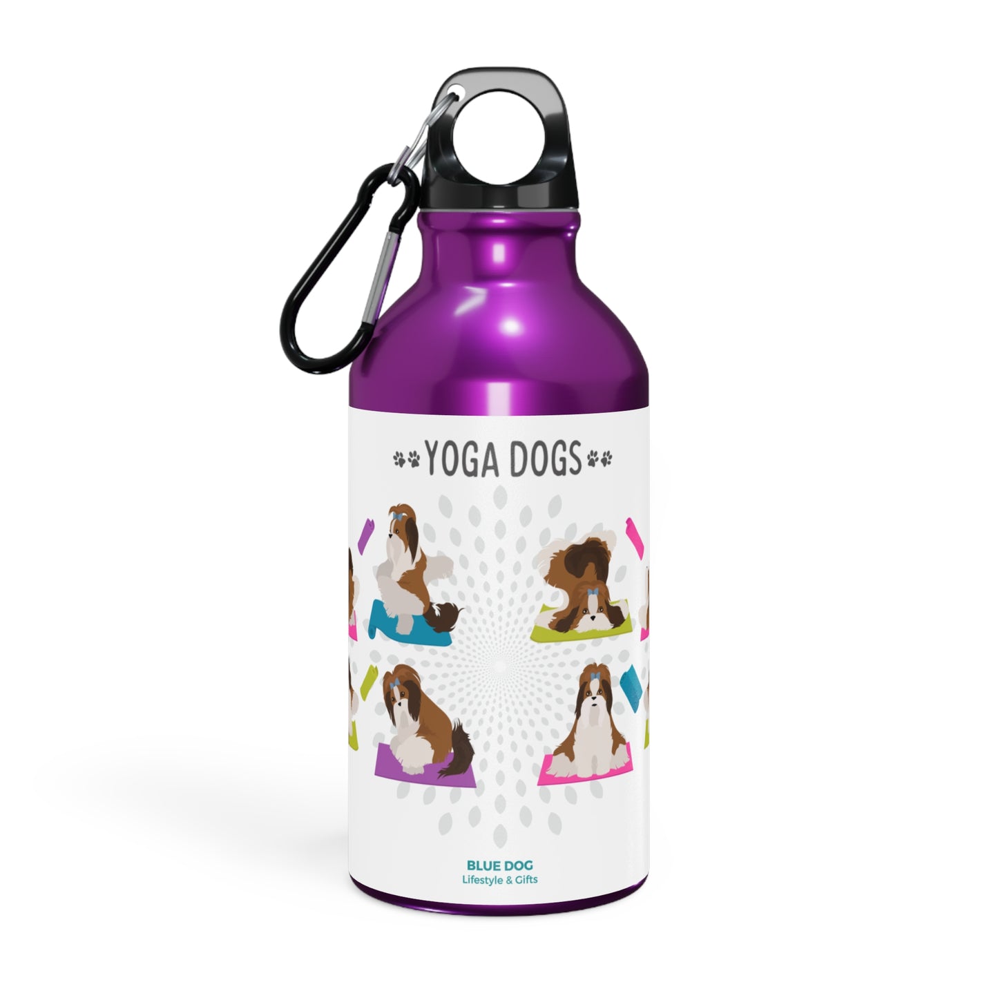 Yoga Dogs Sport Bottle - Shih Tzu