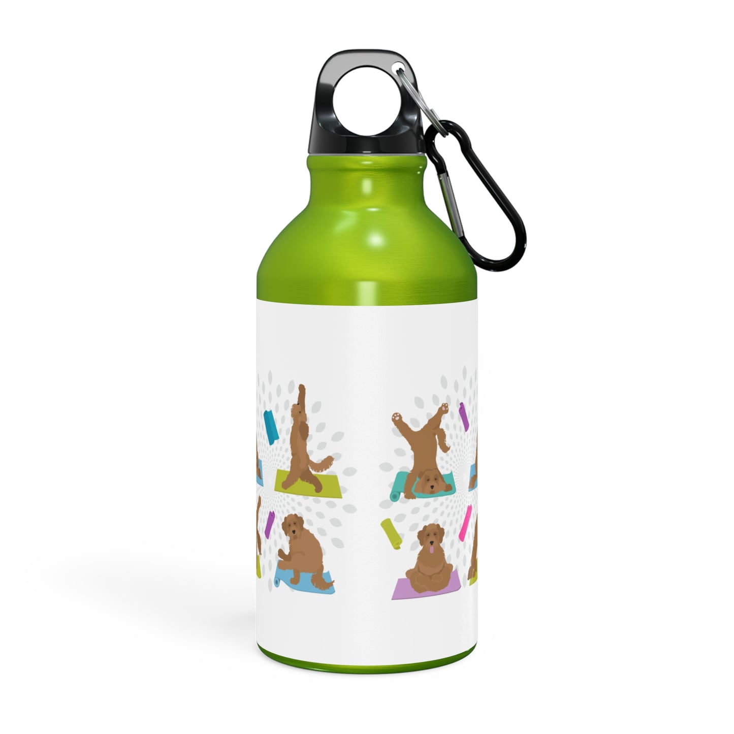 Yoga Dogs Sport Bottle - Labradoodle