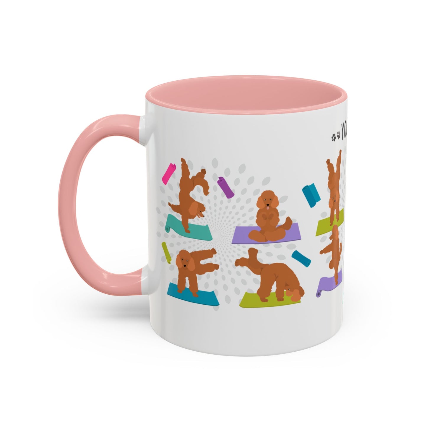 Yoga Dogs Coffee Mug - Meet the Poodle
