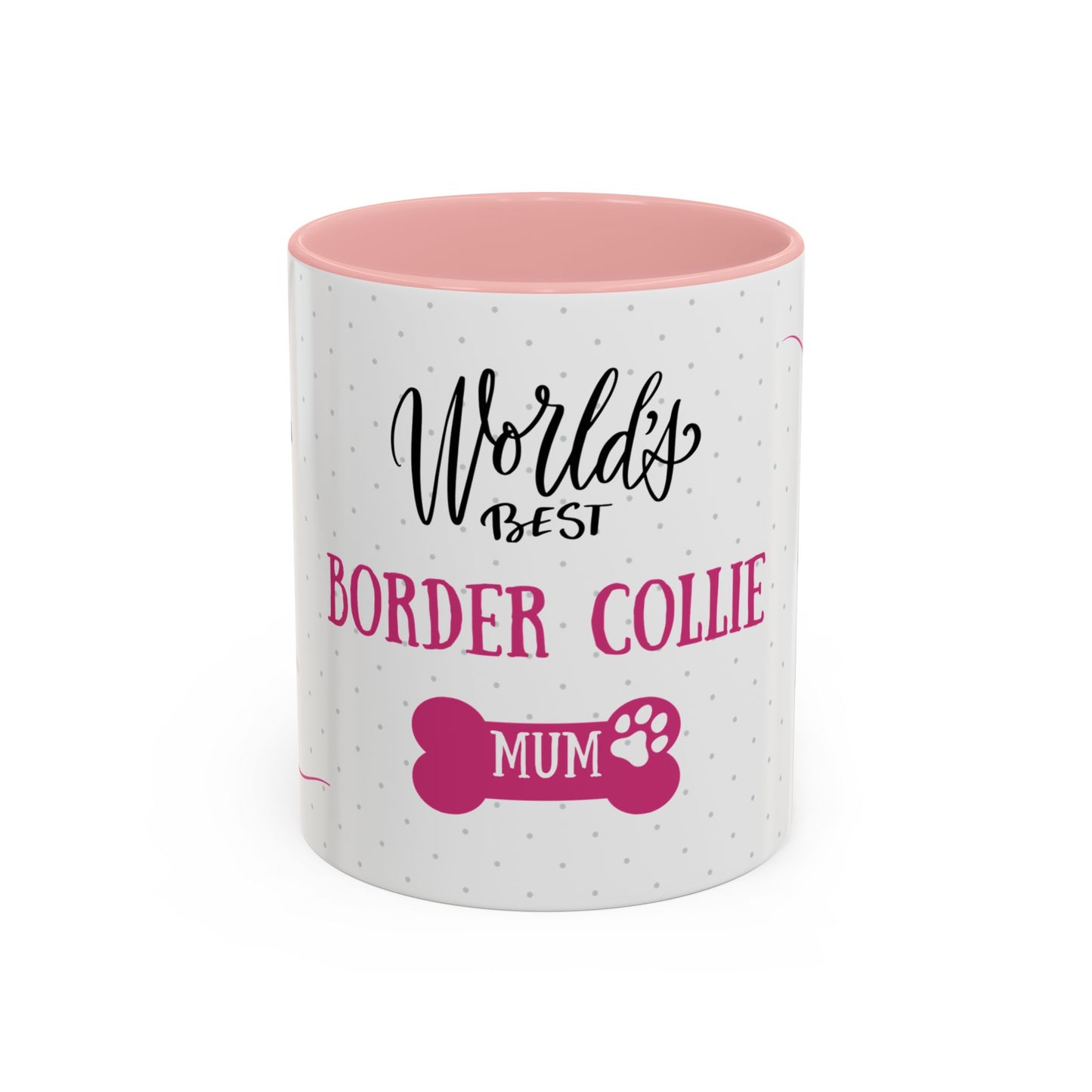 World's Best Border Collie Mum Coffee Mug - Cute Dog Lover Gift