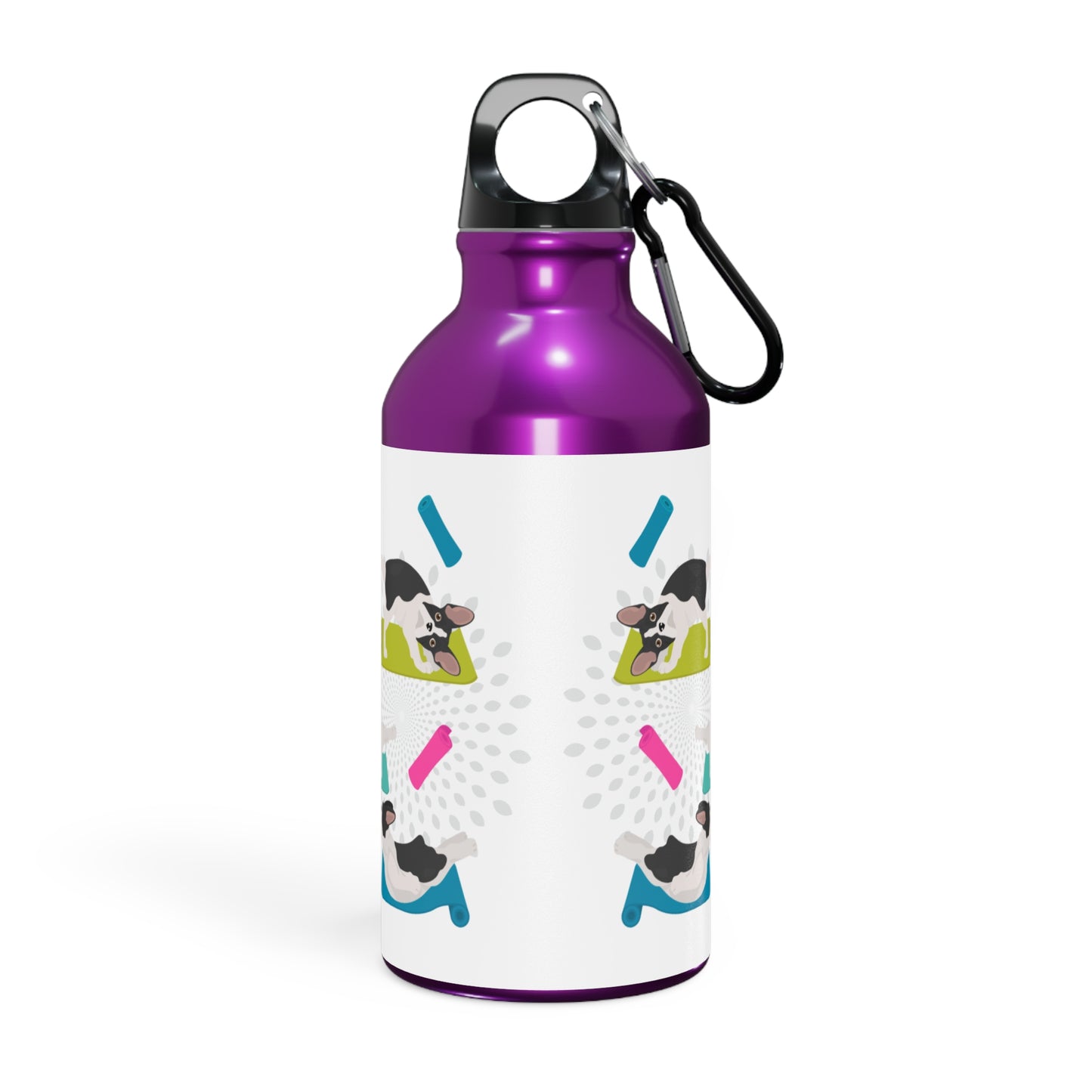 Yoga Dogs Sport Bottle - French Bulldog