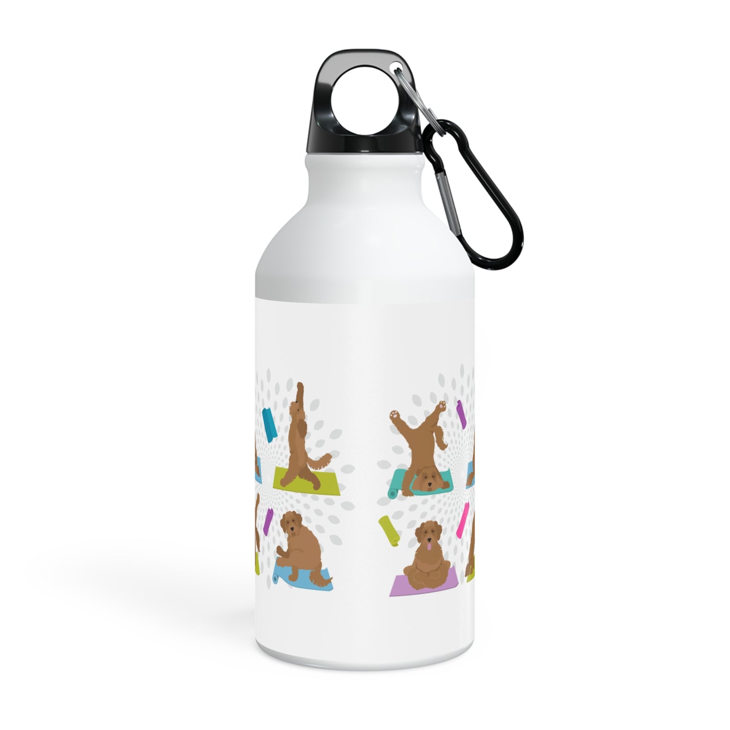 Yoga Dogs Sport Bottle - Labradoodle