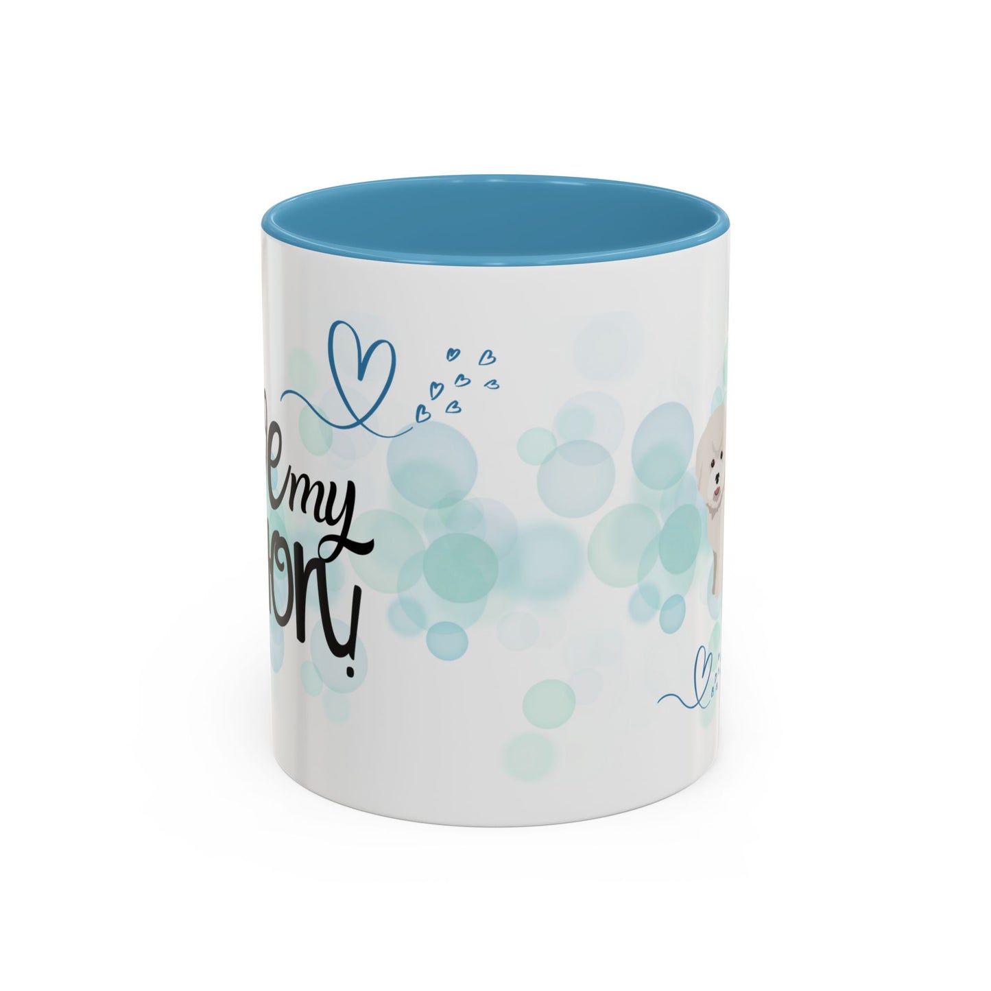 “I Love My Dog” Mug - Bichon Frise