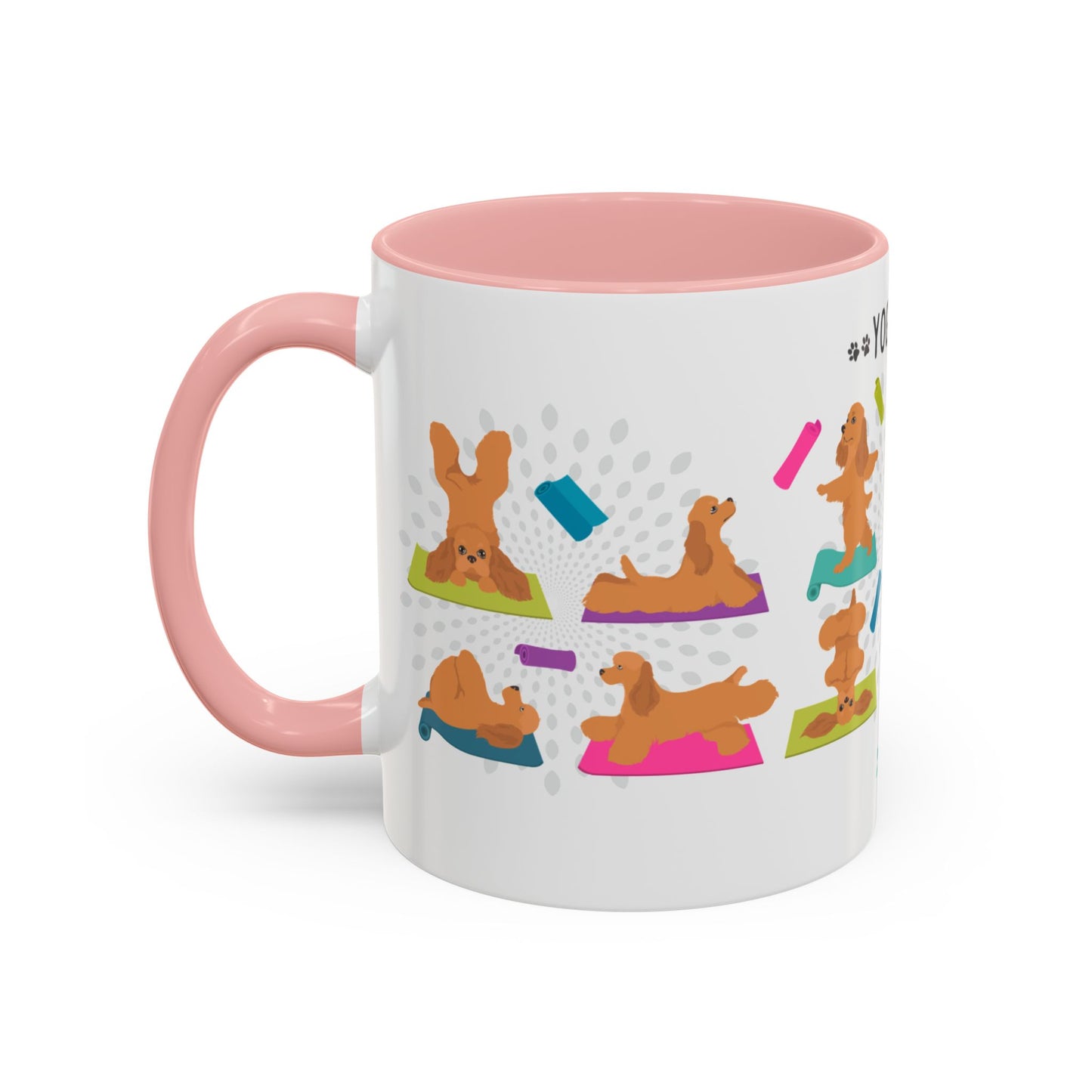 Yoga Dogs Coffee Mug - Meet the Cocker Spaniel